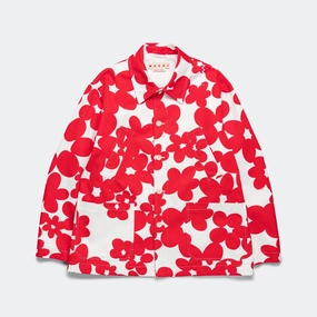 Effortless Travel Wear Adaptive Layering System Dillies Gabardine Jacket - Crimson