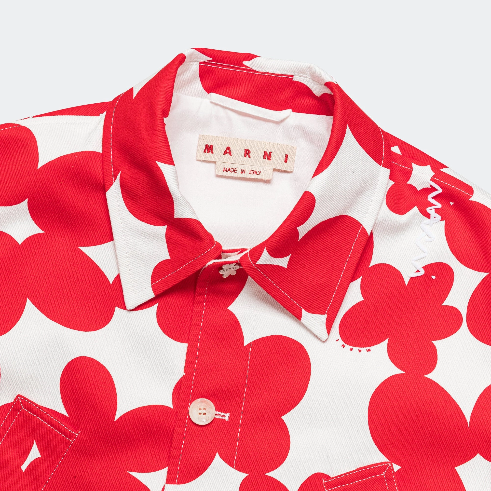 WaterResistantFabric Dillies Gabardine Jacket - Crimson