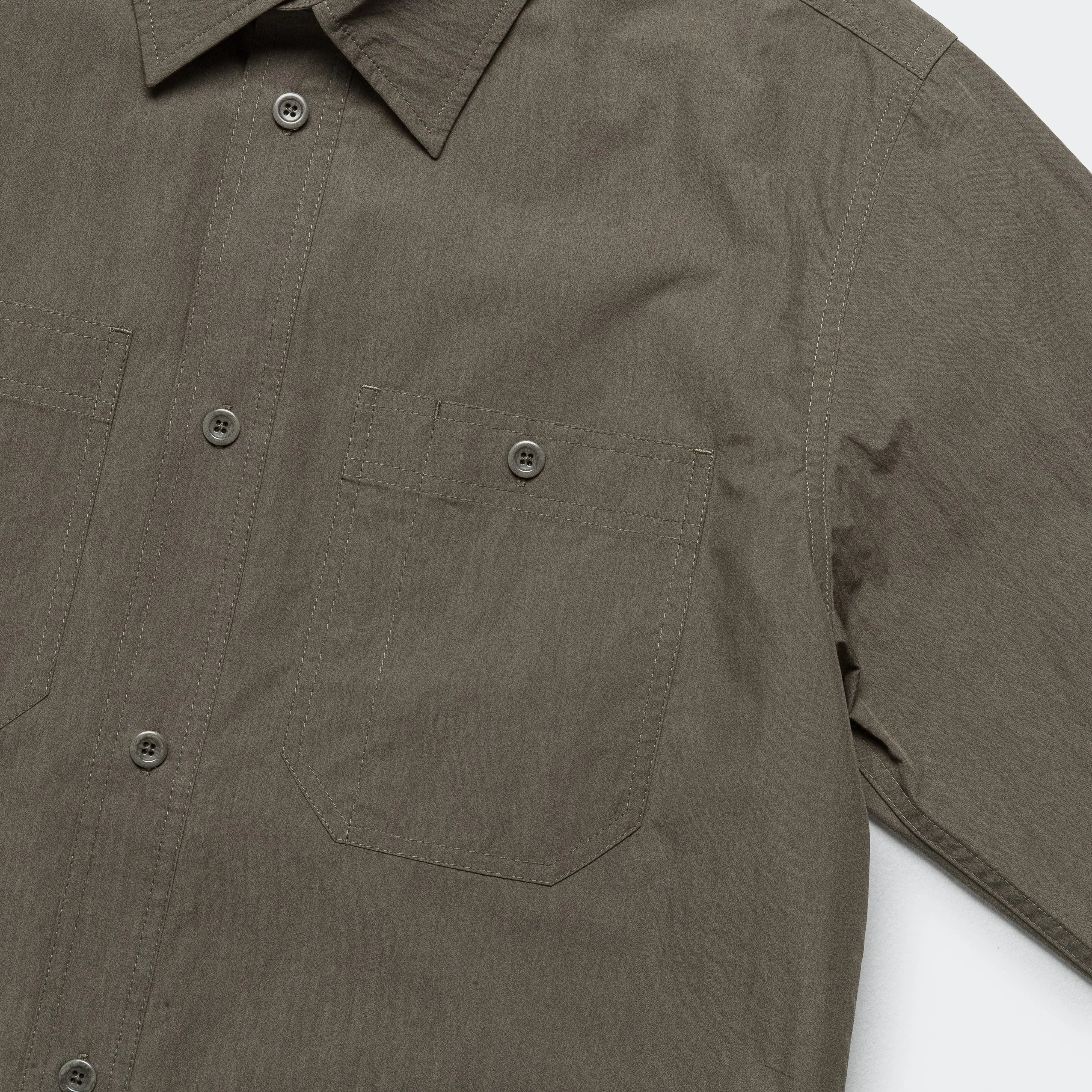 UV Protection Smooth Seam Finish Silas Tech Poplin Shirt 2.0 - Ivy Green