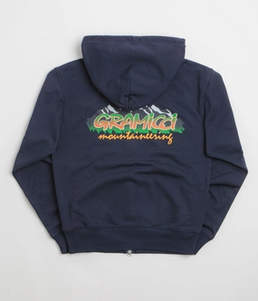 Viral Item Gramicci Mountaineering Zip Hoodie - Navy