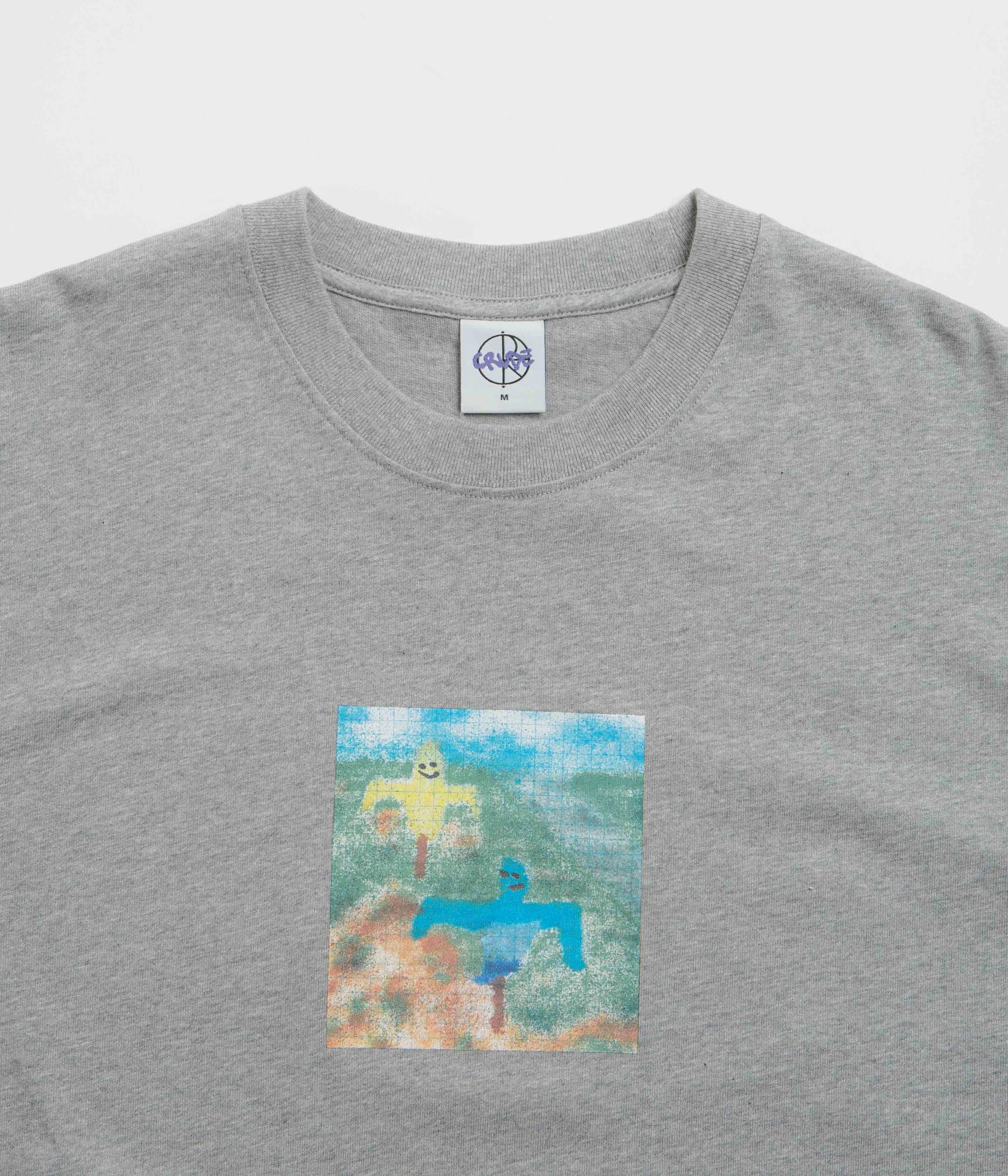 Polar Scarecrow T-Shirt - Heather Grey Functional Wear Cozy Vibe