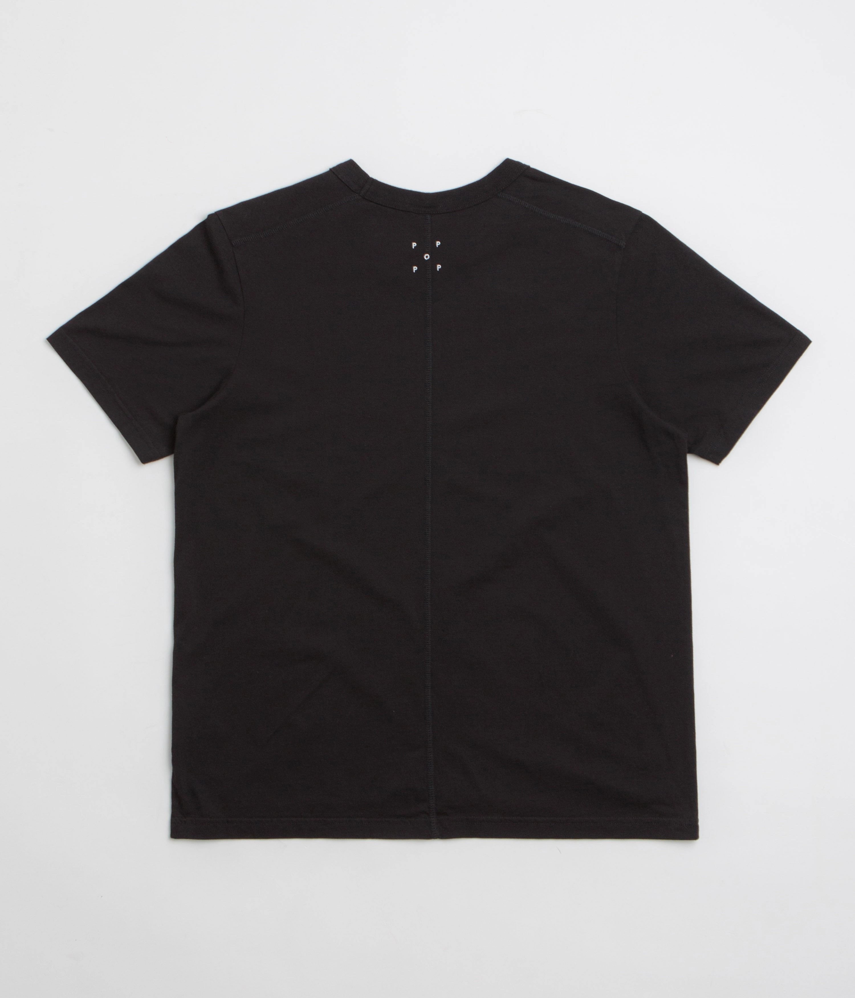 Camping attire Garment Dyed Pop Trading Company Short Sleeve Undershirt (3 Pack) - White / Black / Grey