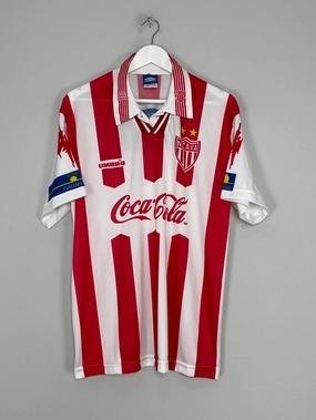 Urban Fit Relaxed Neckline 1998/99 NECAXA HOME SHIRT (XL) UMBRO