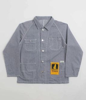 Service Works Hickory 2.0 Coverall Jacket - Hickory Dresser Loungewear