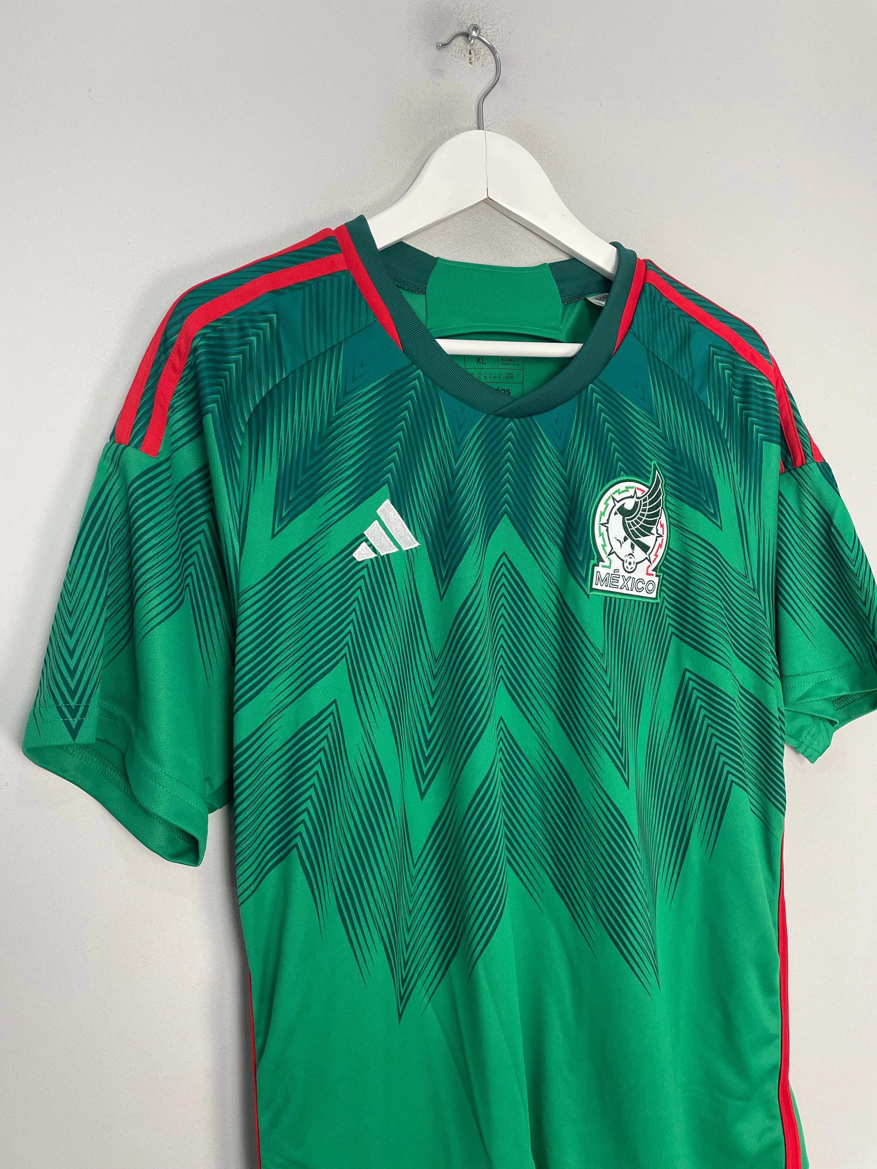 2022/23 Mexico *BNIB* Home Shirt (Multiple Sizes) Adidas Street Style Workout Gear