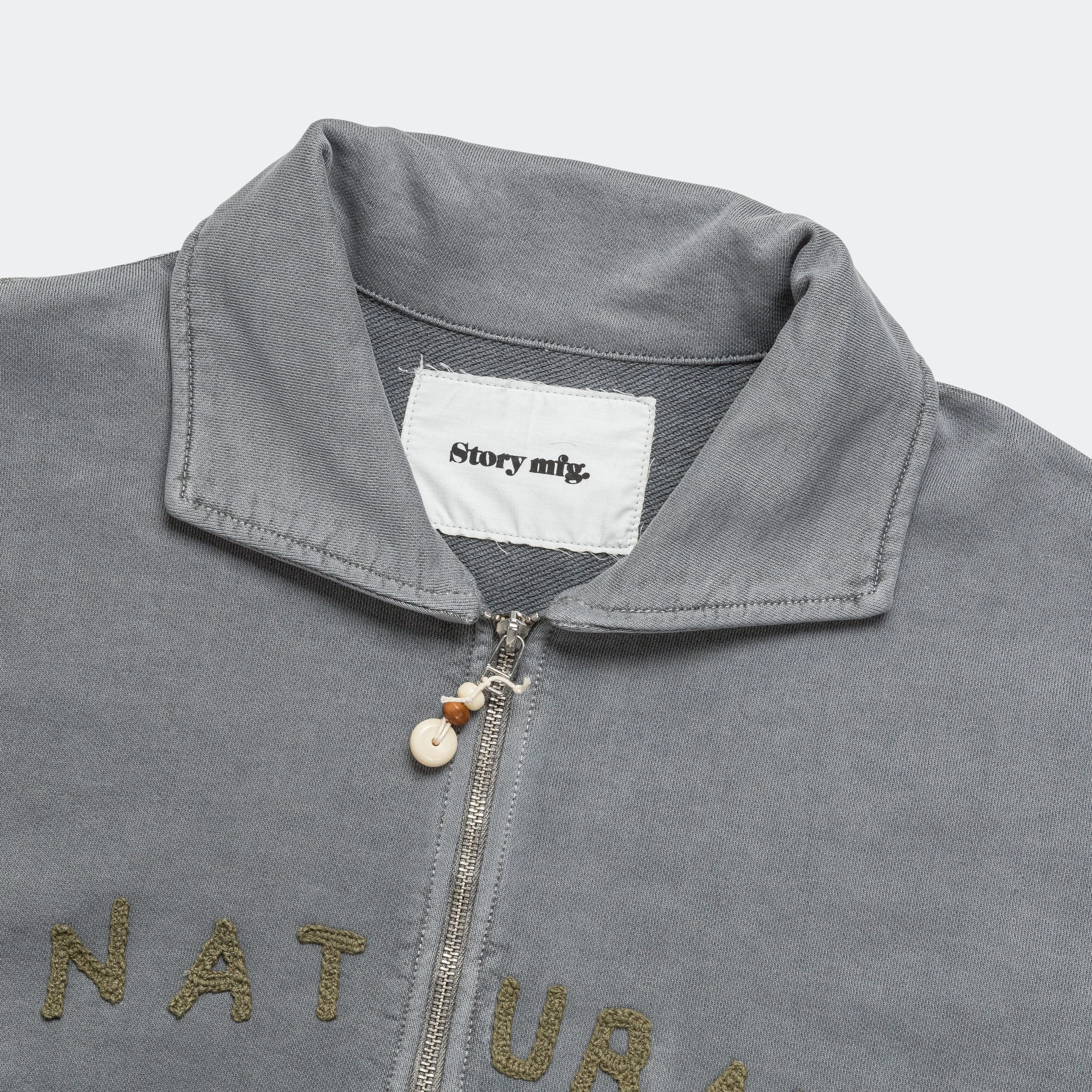 Geo Pullover - Black Jersey Sweat Concert Look Road Trip