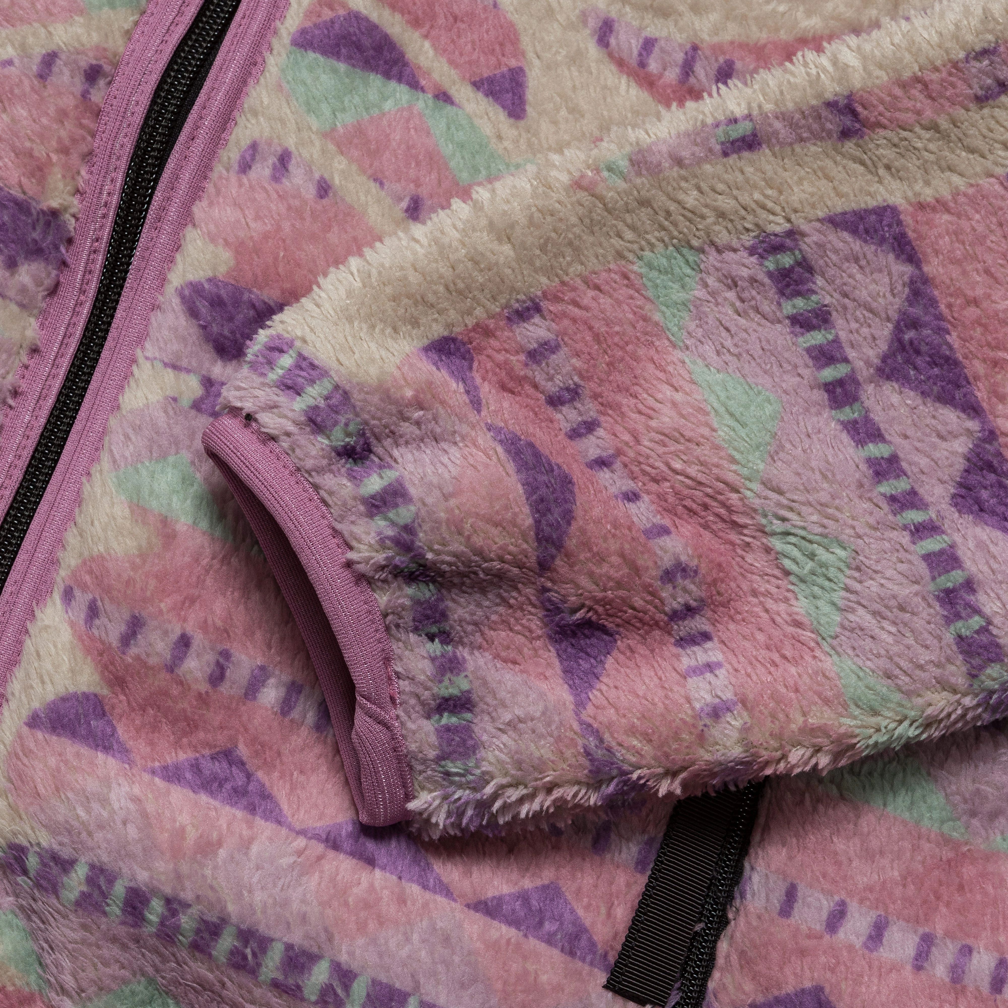 product family togetherness ASHLAND Stripe & BONE Fleece ZIP Blouson - Pink