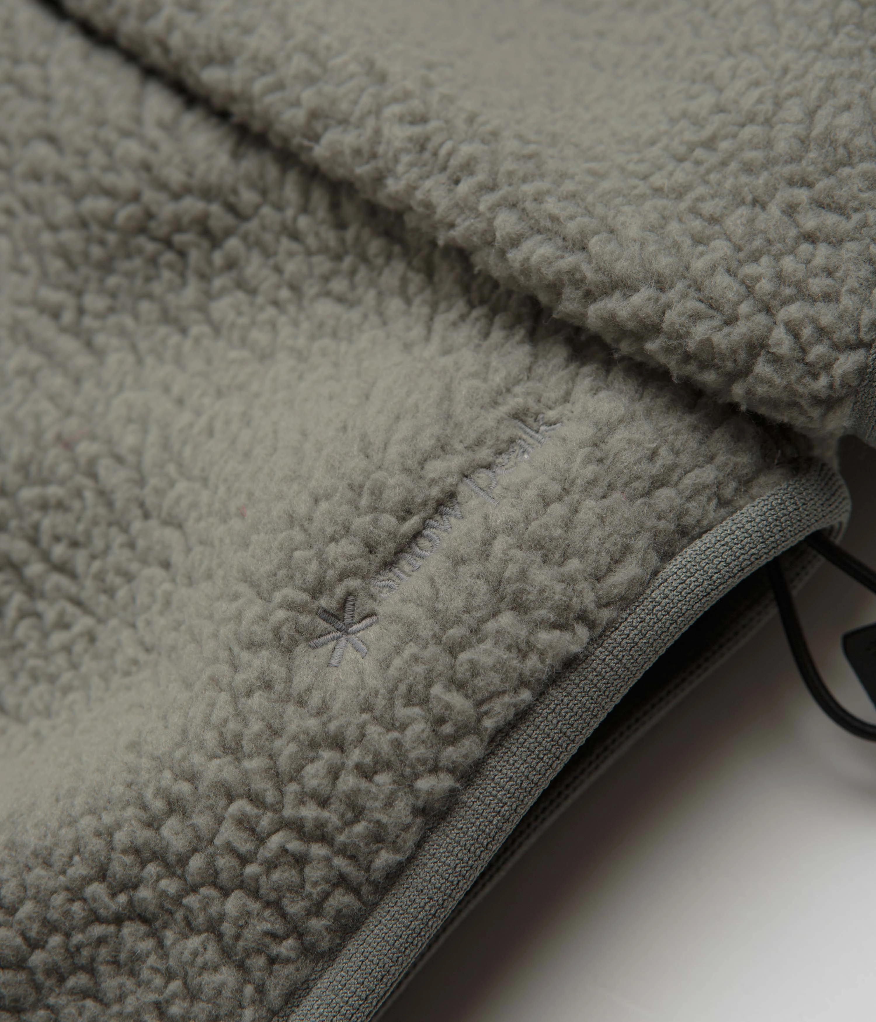 Snow Peak Thermal Boa Fleece Jacket - Grey Quick Grab Cold Street