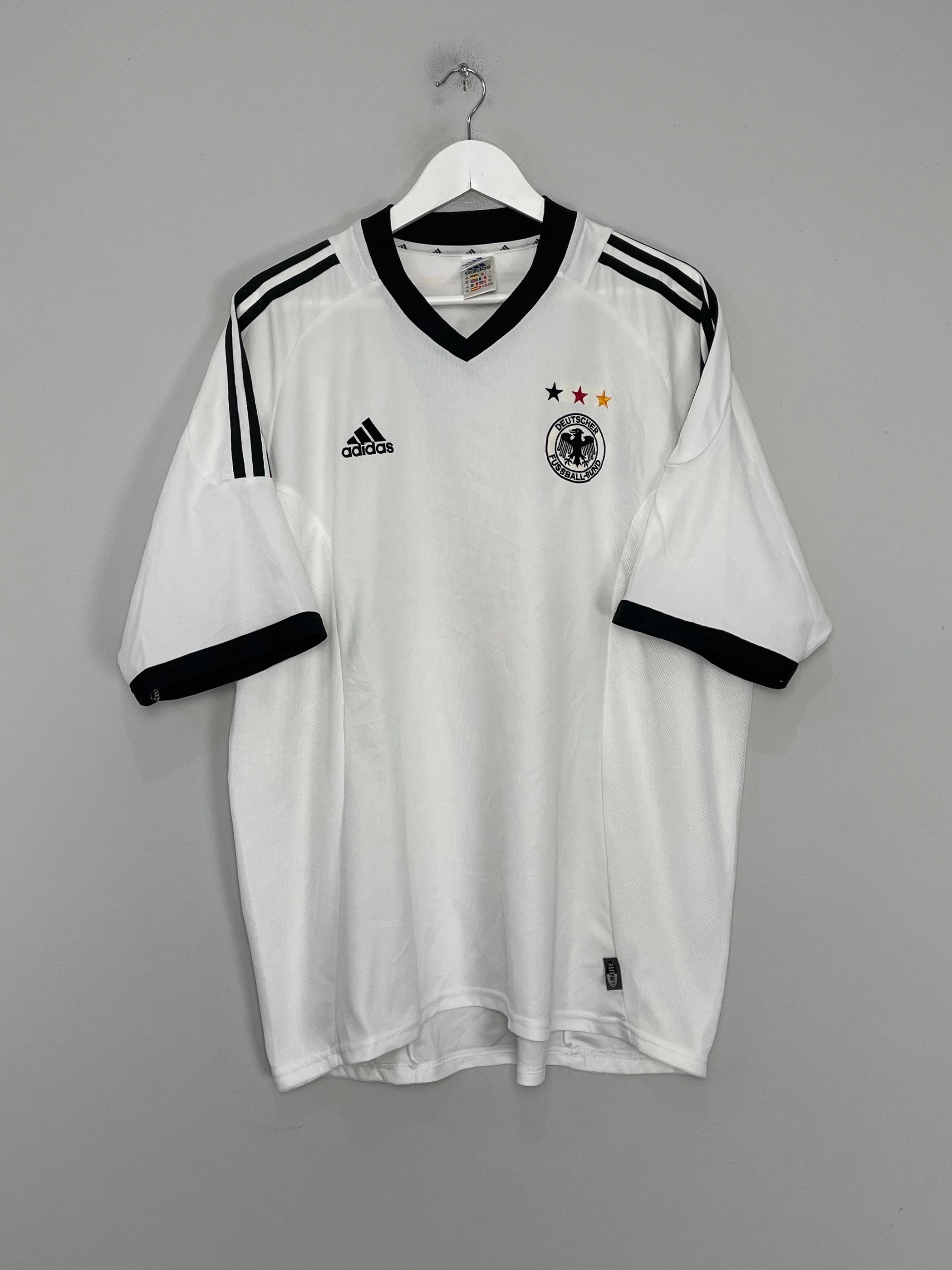 2002/04 GERMANY HOME SHIRT (XXL) ADIDAS Eco Friendly Textile