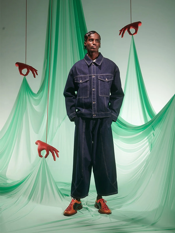 Casual Outdoor Wear Cosmos Denim Jacket - Navy Denim