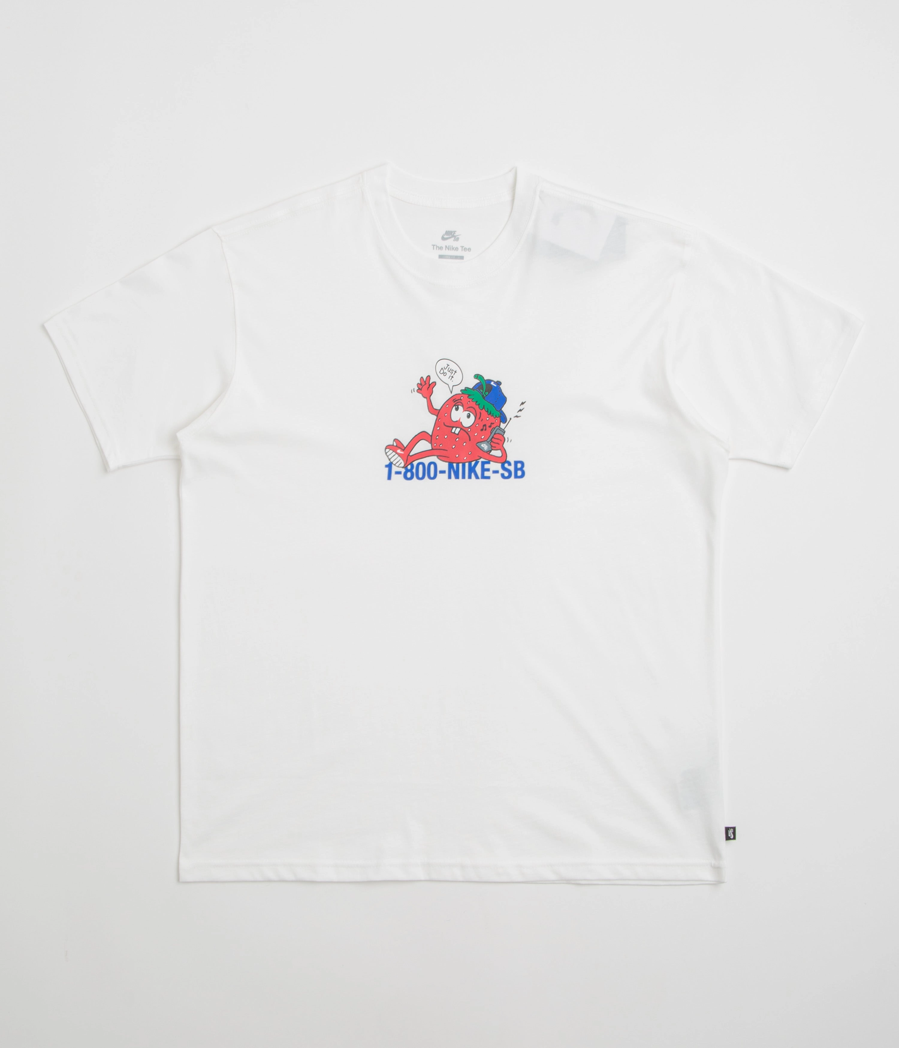 Holiday Comfort Style Nike SB Flip Phone T-Shirt - White