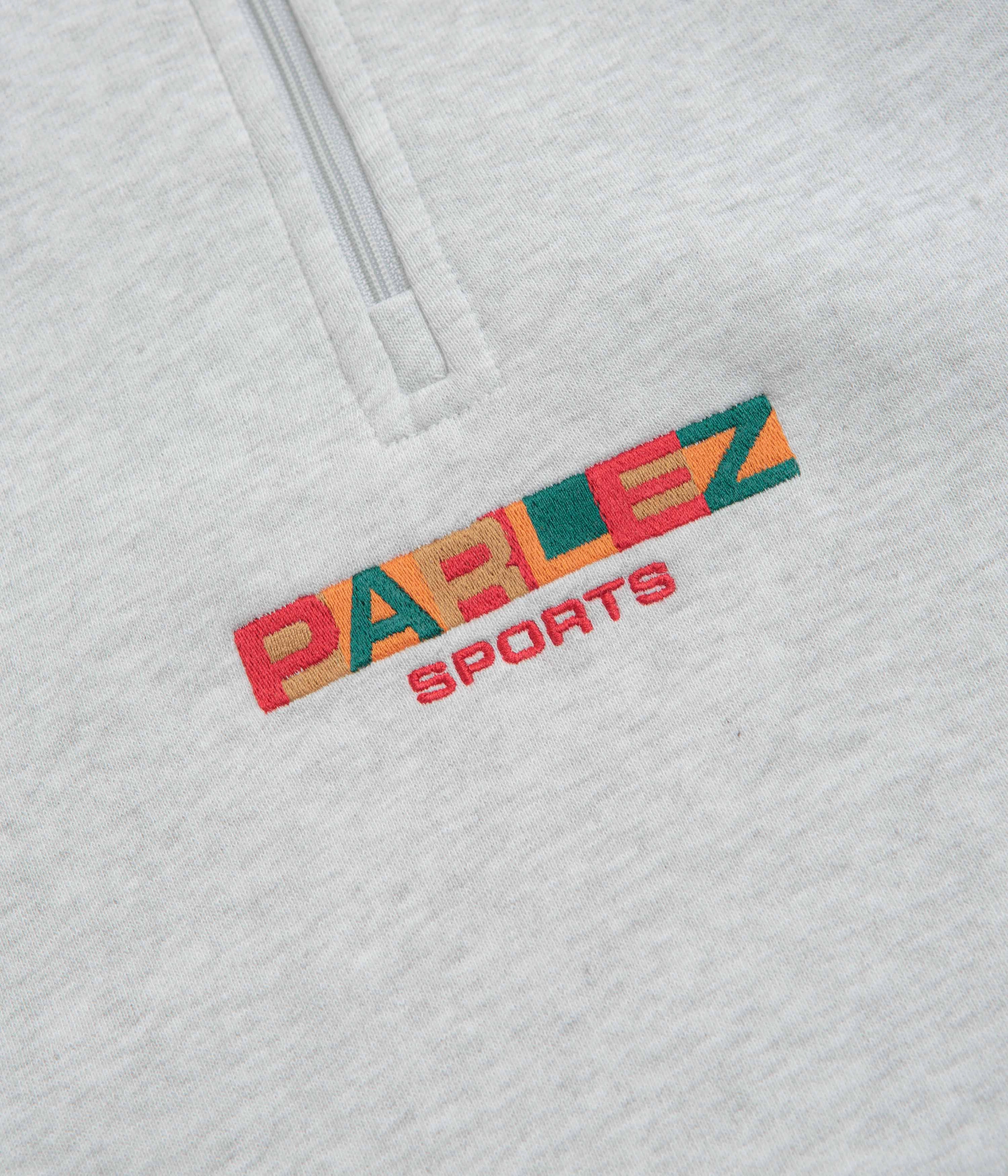 Relaxed Street Simple Comfort Parlez Ora 1/4 Zip Sweatshirt - Heather