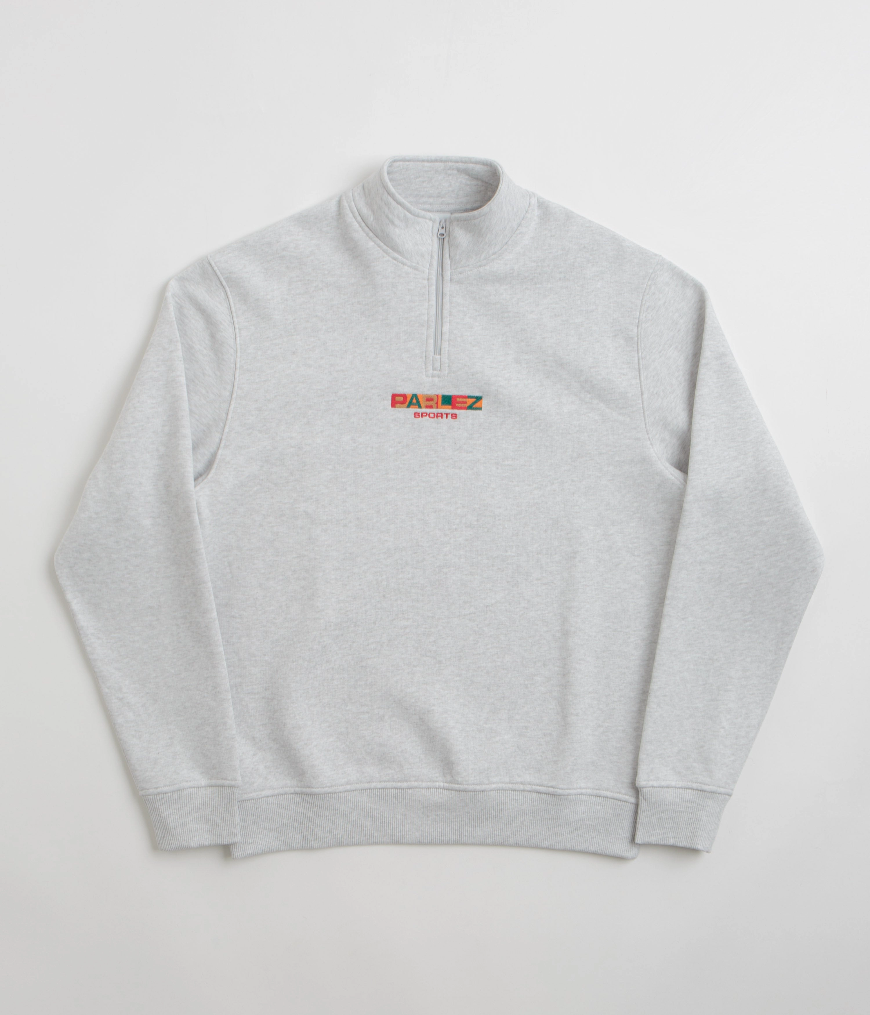 Unisex Apparel product date night charm Parlez Ora 1/4 Zip Sweatshirt - Heather