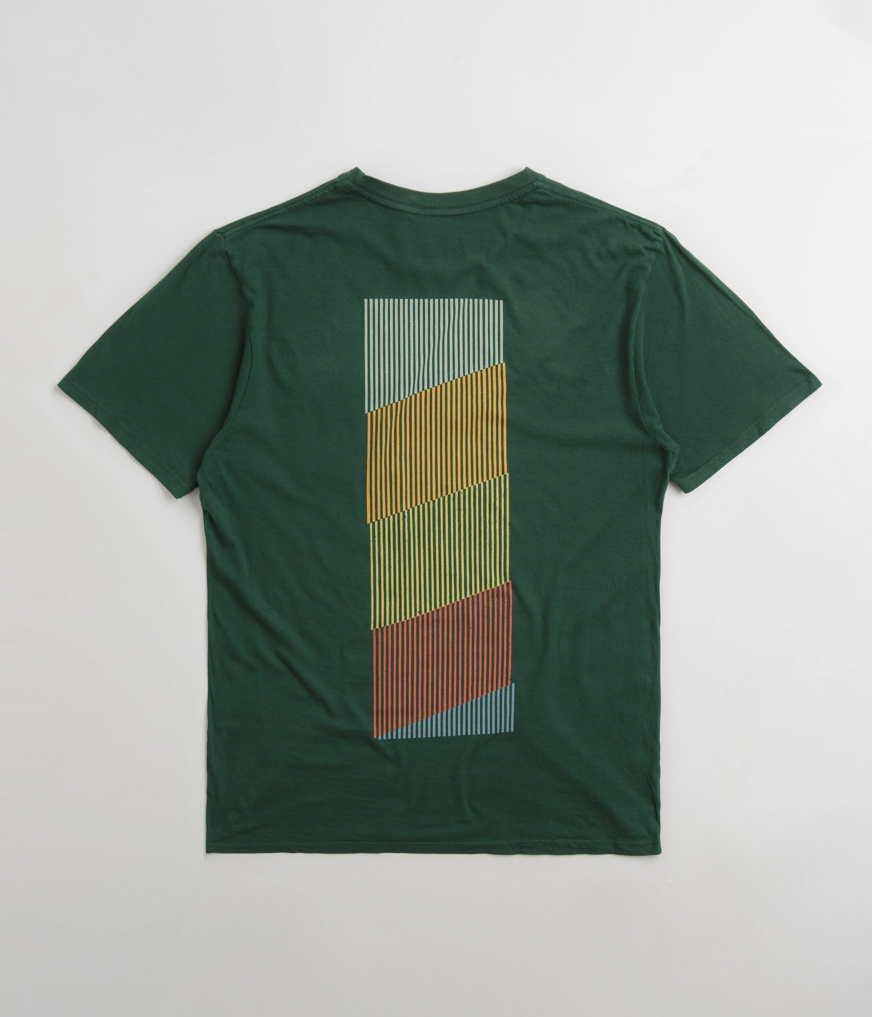 Mollusk Spectrum T-Shirt - Pinyon Green Minimalist Stitching Soft Material