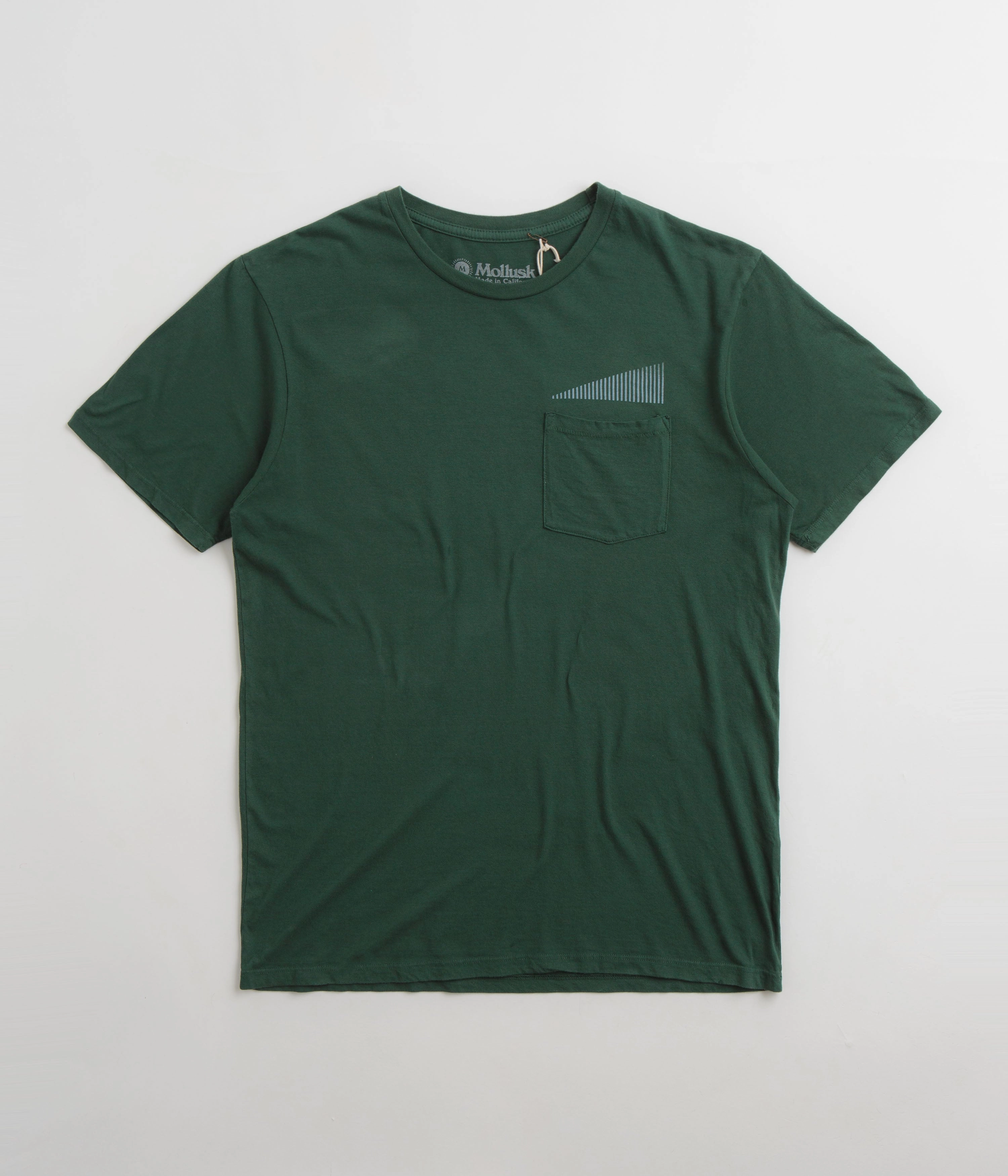 Casual Layering Mollusk Spectrum T-Shirt - Pinyon Green