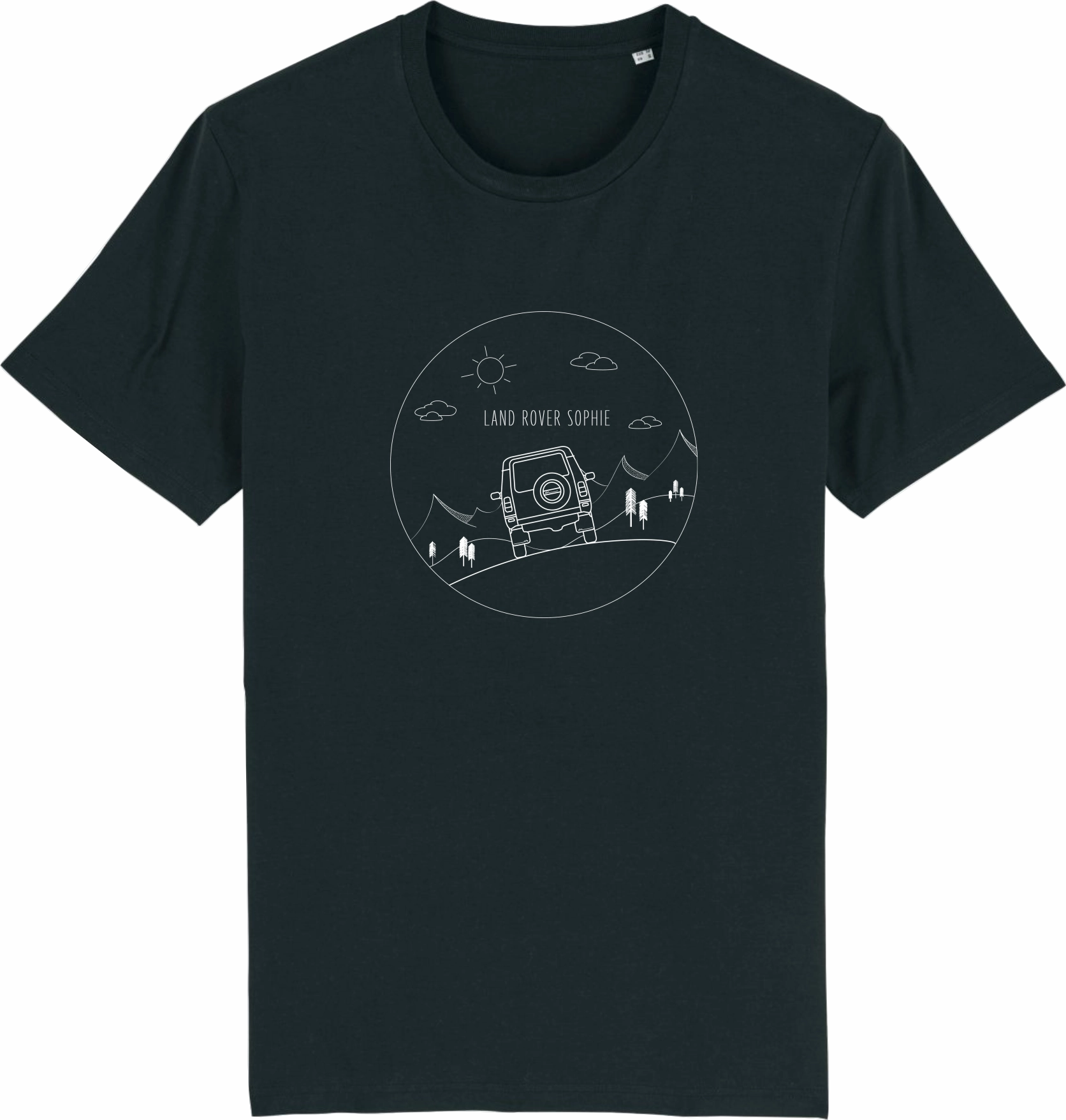 E R Co Explore More T-Shirt | Black Relaxed Vibes