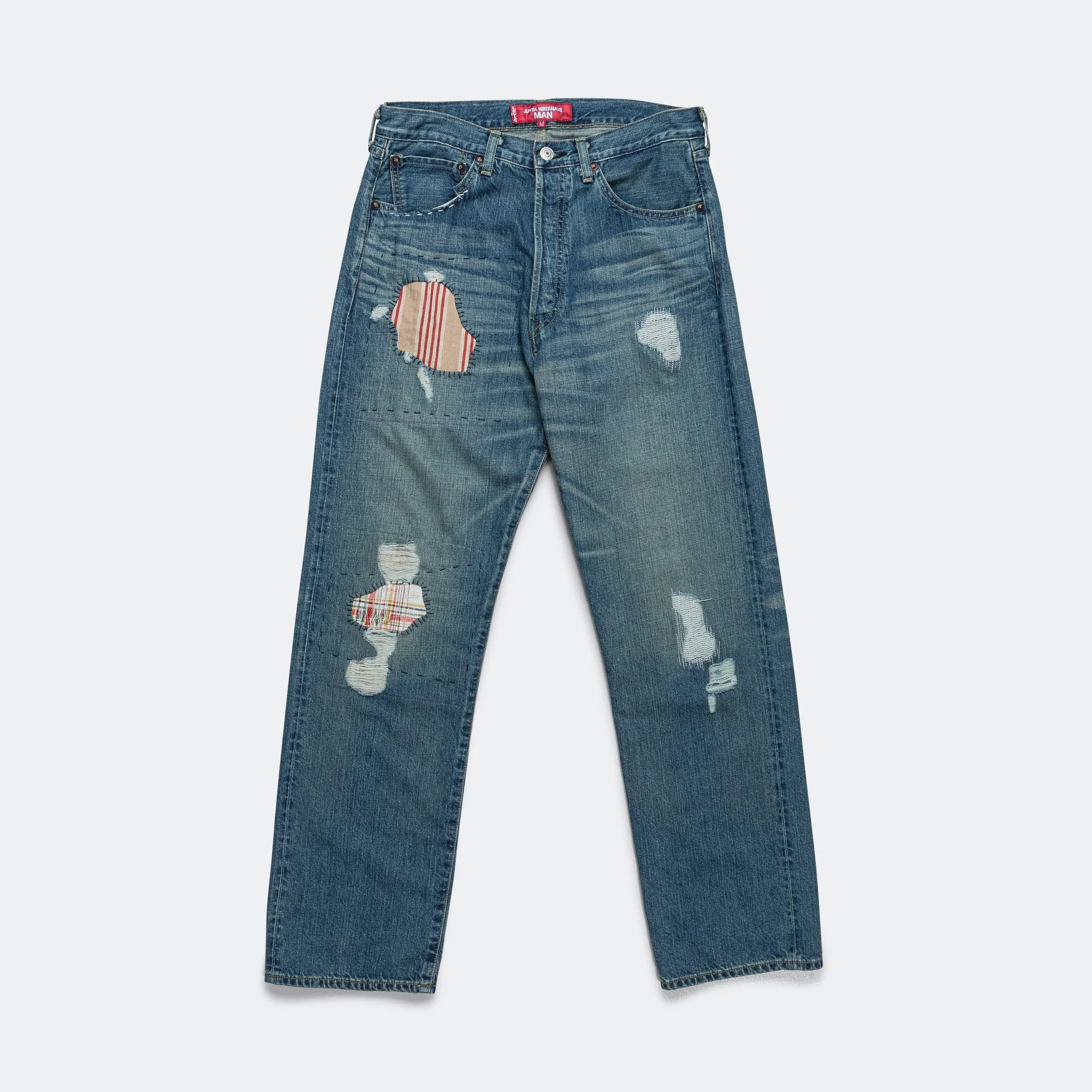 Light Washed Cotton Selvedge Denim Pants x Levi's - Indigo