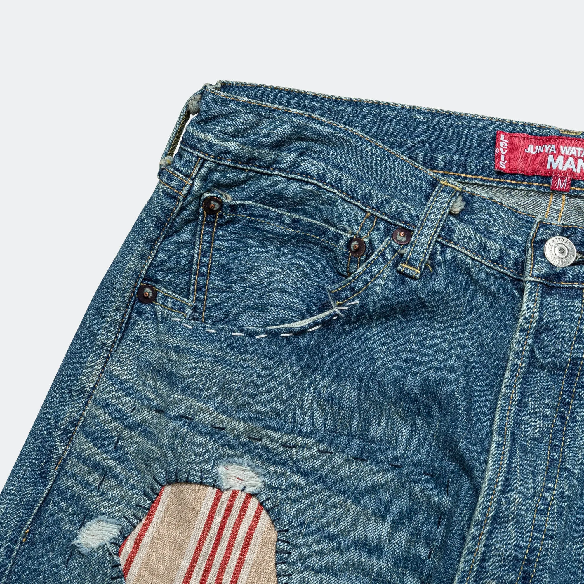 Chill Mode Cool Silhouette Cotton Selvedge Denim Pants x Levi's - Indigo