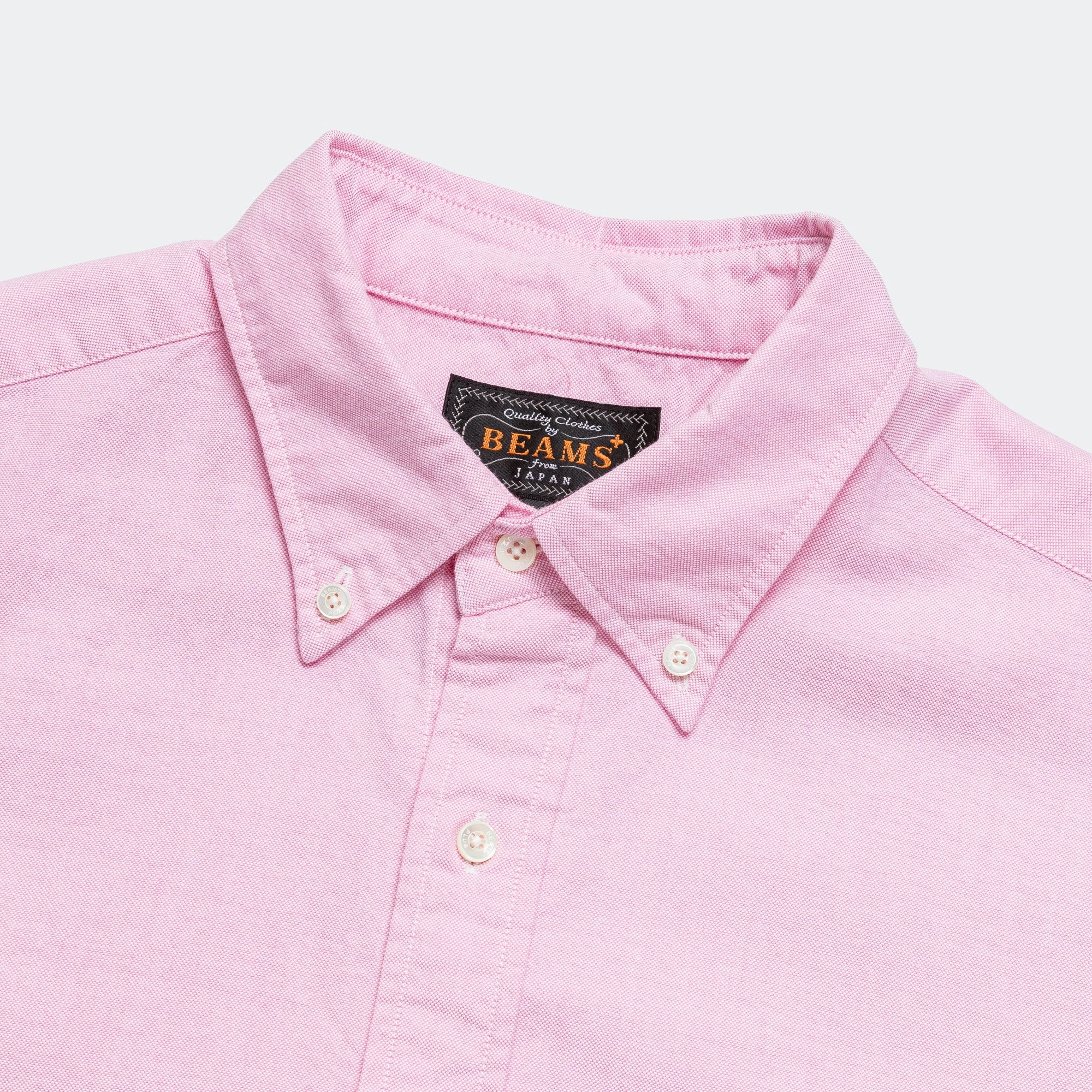 Classic Look Animal Print B.D. Oxford Shirt - Pink
