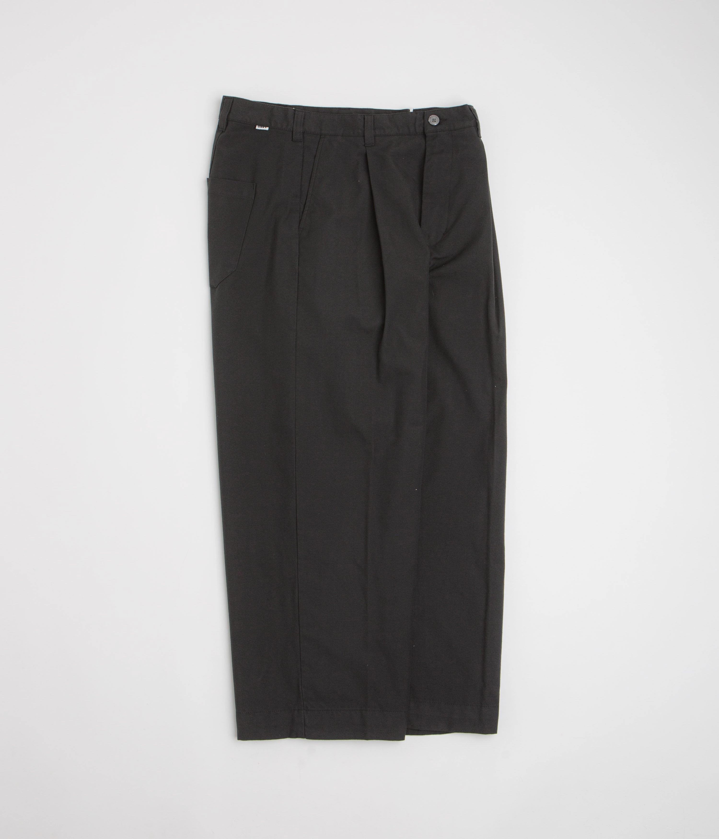 Work Friendly Transitional Style Obey Oliver Pleated Pants - Pirate Black