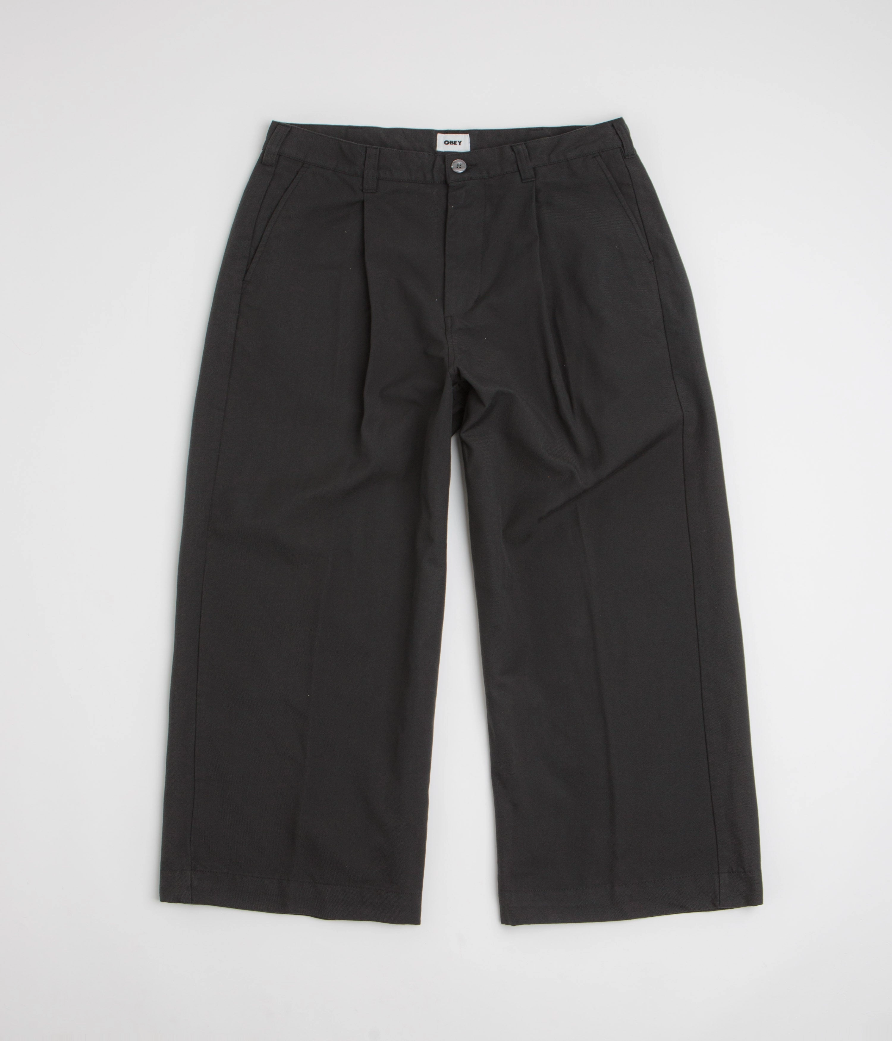 Functional Fashion Obey Oliver Pleated Pants - Pirate Black