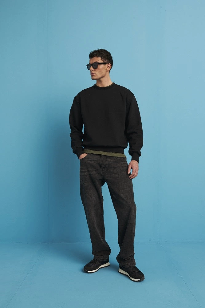 Heavyweight Signature Sweatshirt | ARCTIC WHITE Everyday Look Urban Sporty