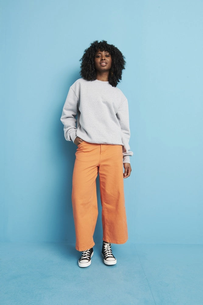 product ethical sourcing Cozy Mood Heavyweight Signature Sweatshirt | ARCTIC WHITE