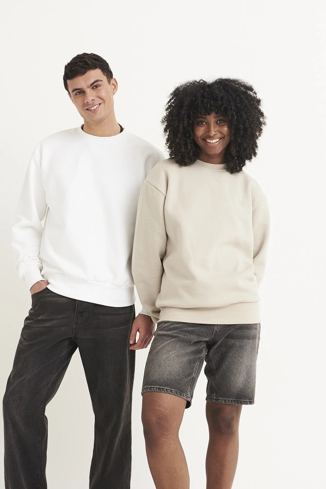 Gym Essential Heavyweight Signature Sweatshirt | ARCTIC WHITE