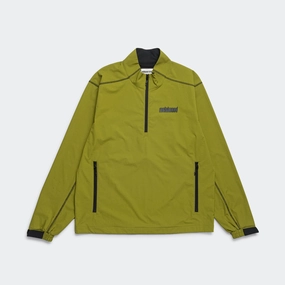 Tech 1/4 Zip Pullover Jacket - Split Pea Soup good for weekends Modern Active