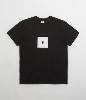 Versatile and Comfortable Simple and Comfortable Poetic Collective Box T-Shirt - Black / White
