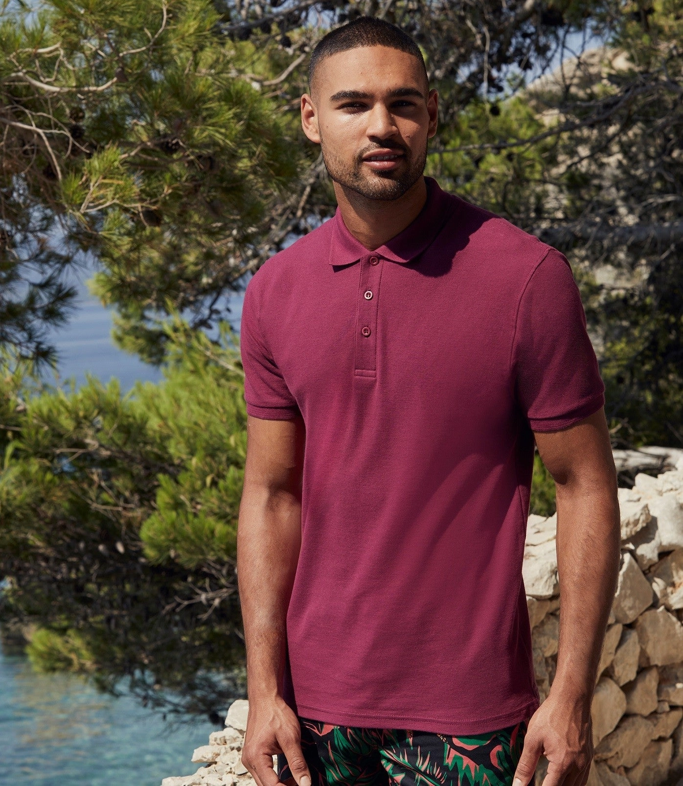 Cozy Comfort Premium Polo | BLACK