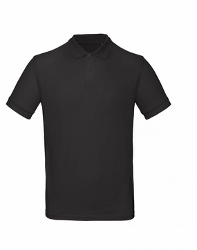 Inspire Organic Polo Shirt | BLACK Smart Outfit
