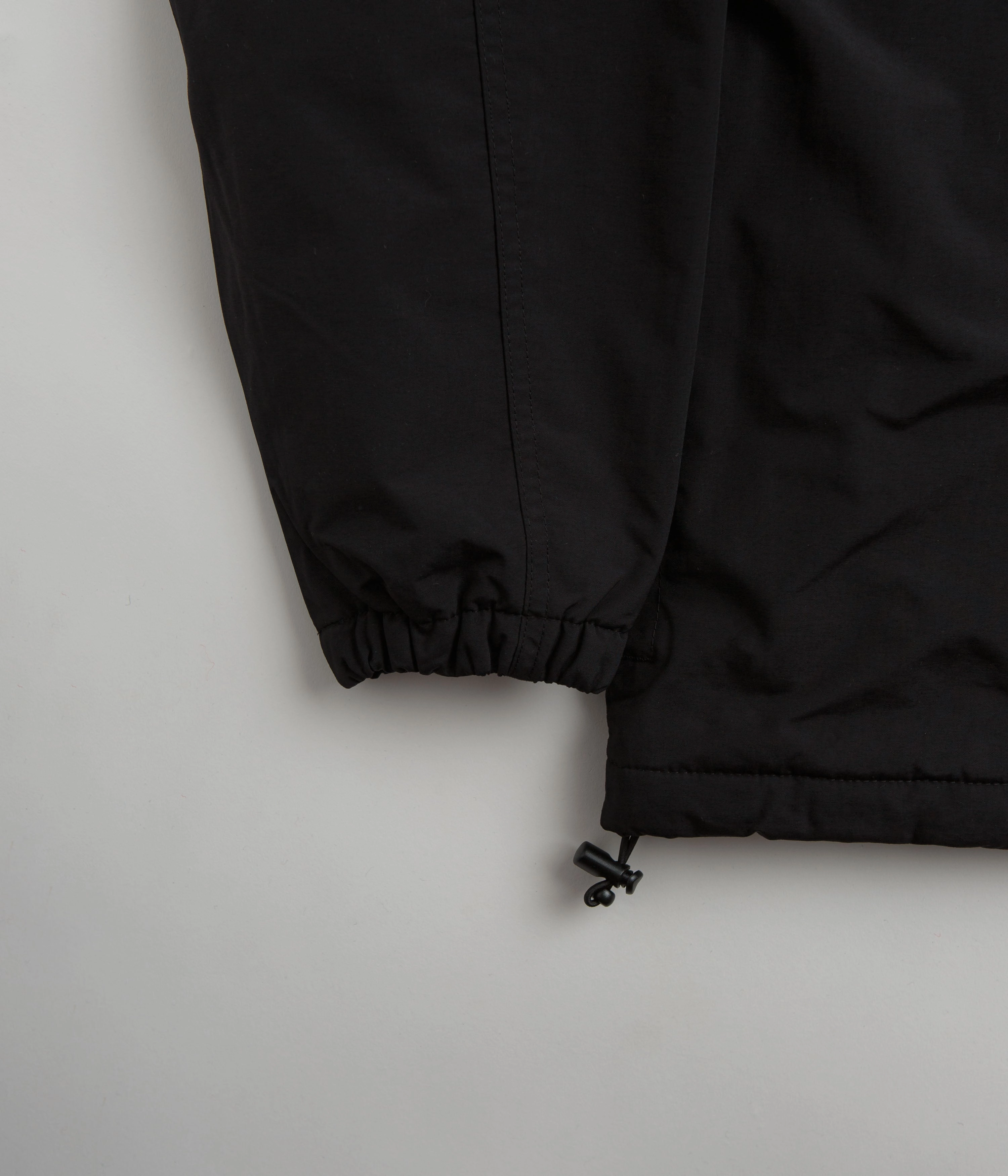 Rain Fit Carhartt Windbreaker Pullover Jacket - Black / White