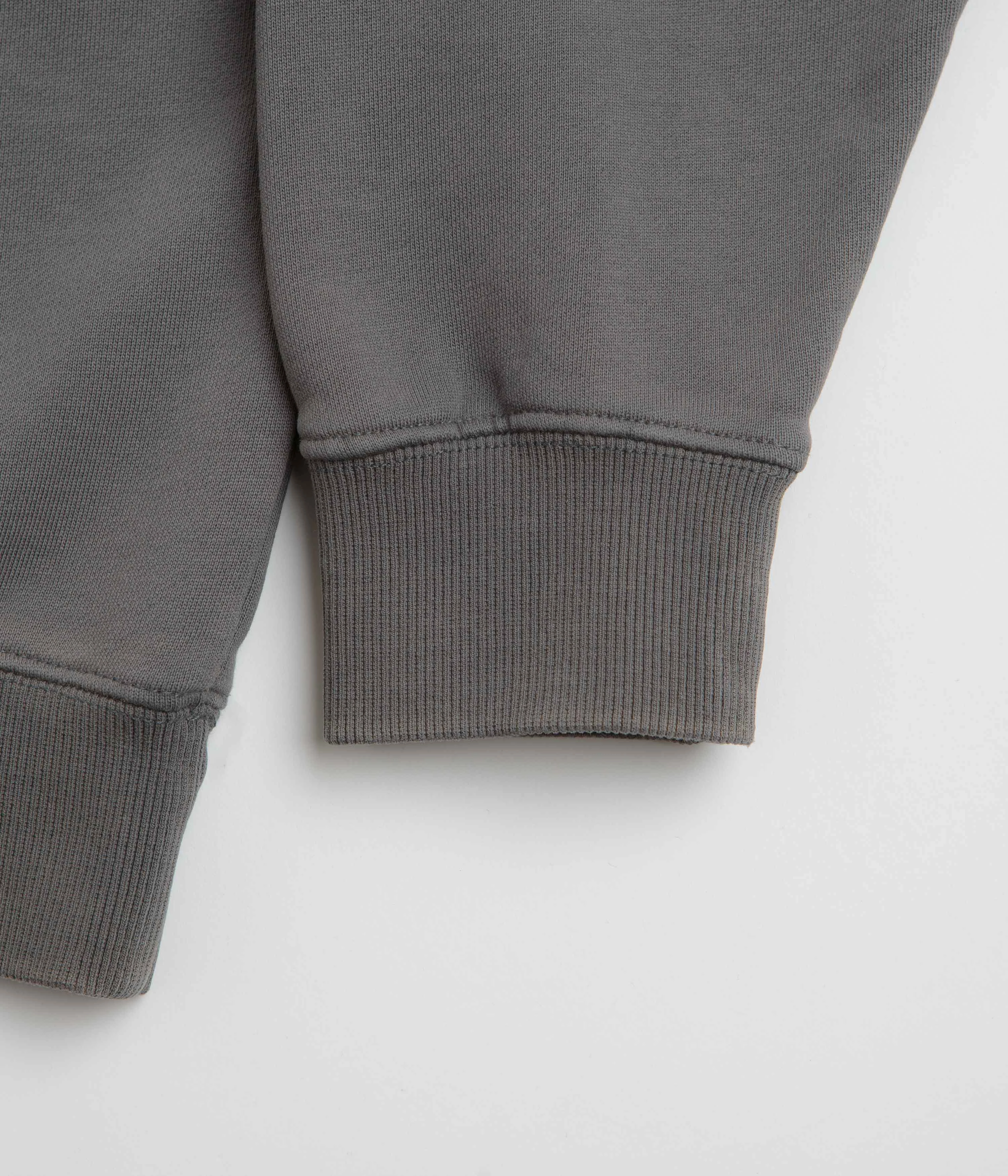 Brunch Style Fucking Awesome Distressed Stamp Crewneck Sweatshirt - Black