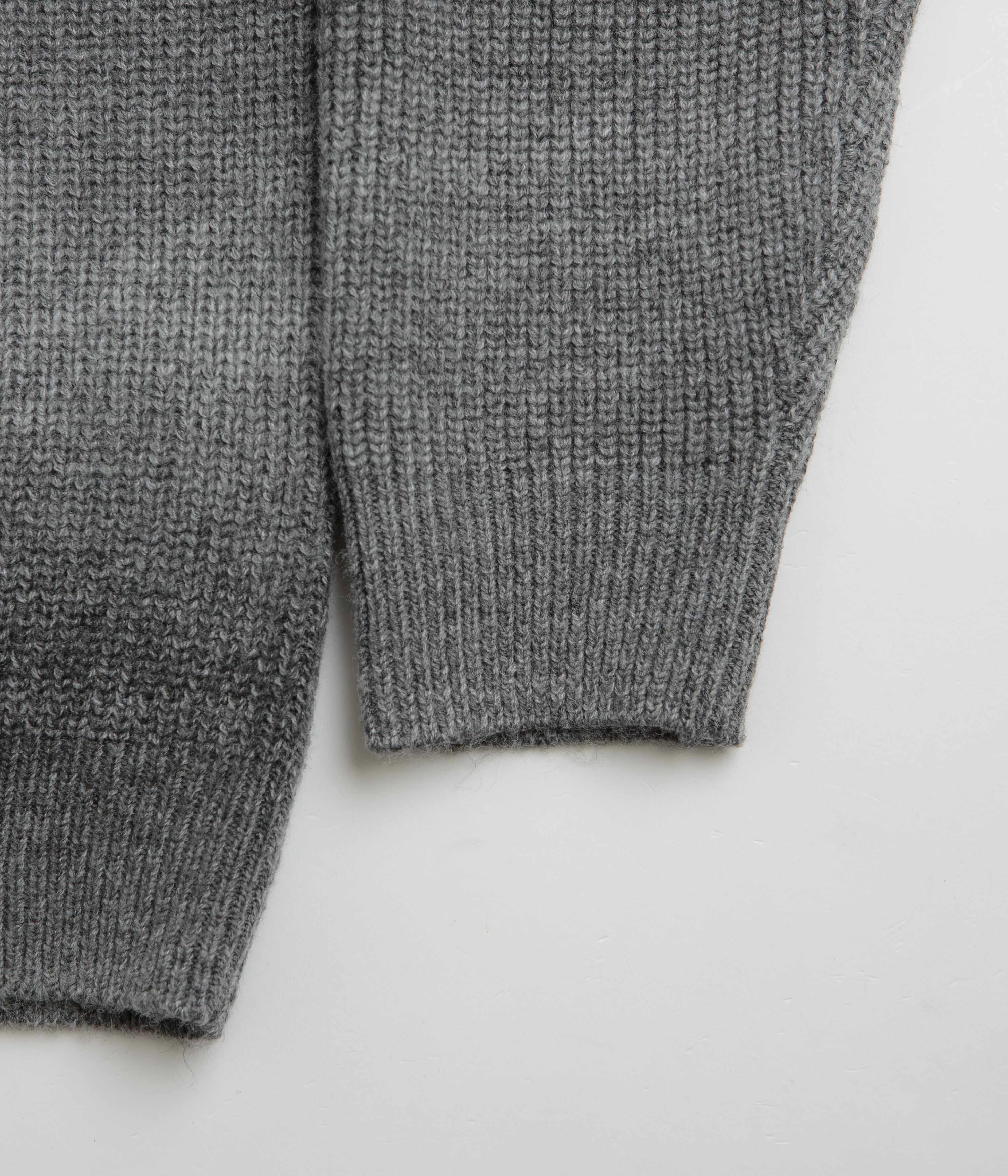 Core Fit Butter Goods Beams Knit Sweatshirt - Charcoal
