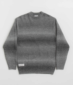 Butter Goods Beams Knit Sweatshirt - Charcoal Active Wear Daily Comfort