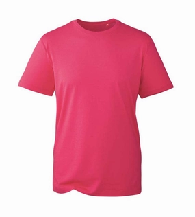 Organic Fashion T-Shirt | HOT PINK Pastel color