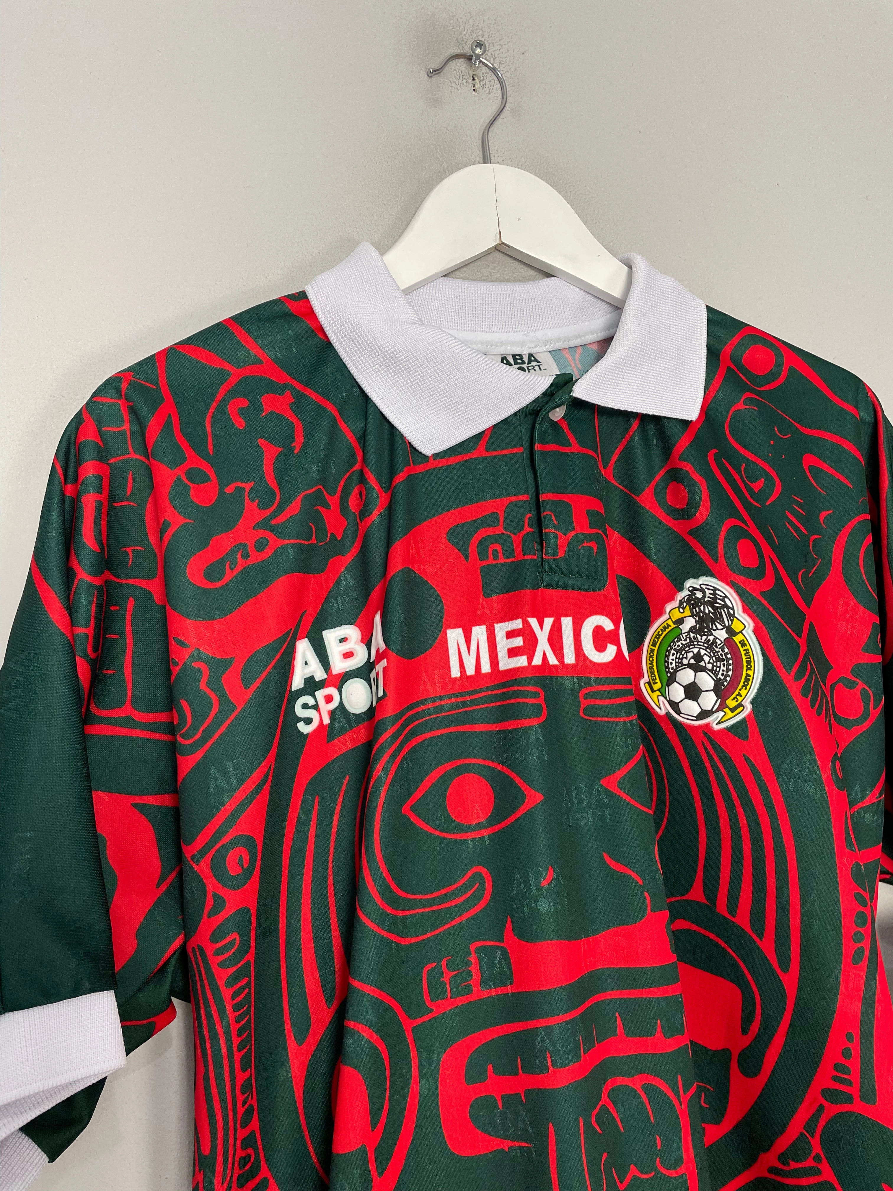 1998 Mexico *Reissue* Third (Multiple Sizes) ABA Sport Breath Ready Dry Performance