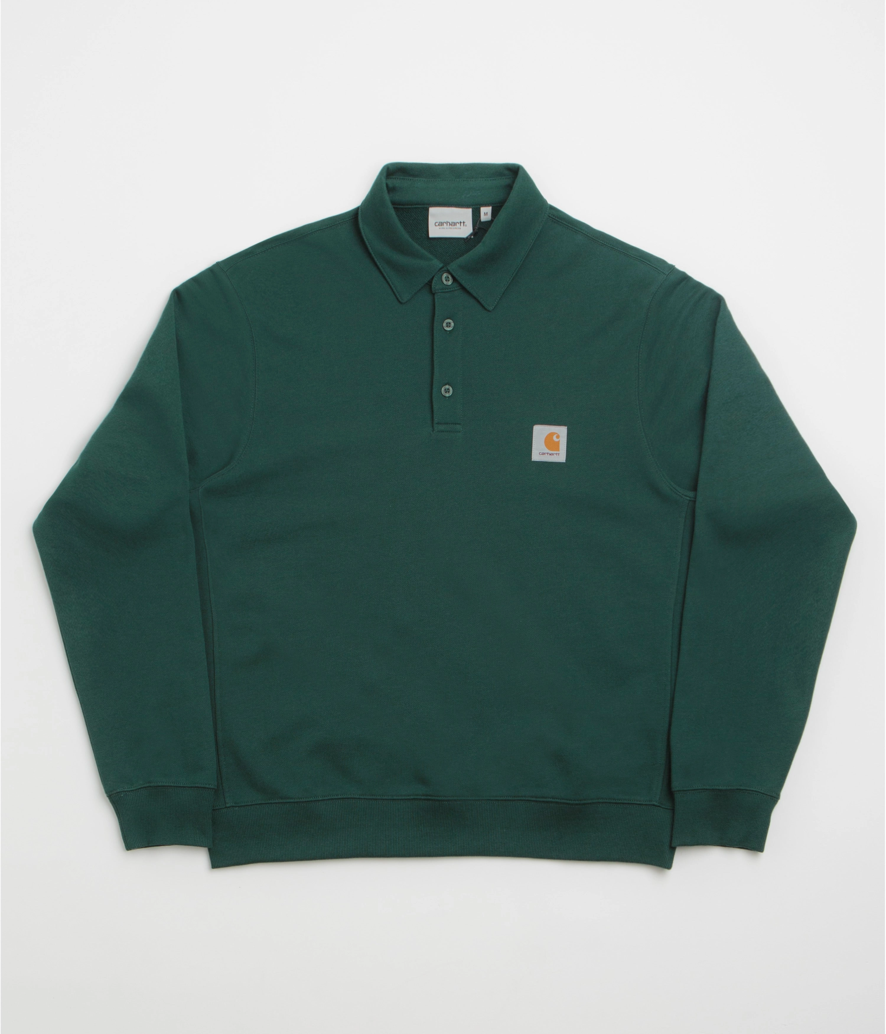 Carhartt Polo Sweatshirt - Dark Fir Adventure Ready