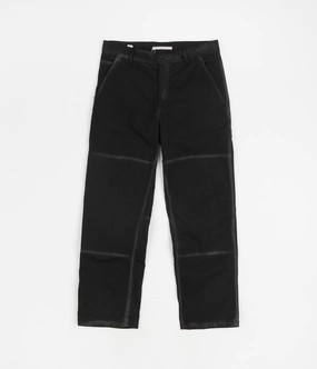 RipstopFabric BreathableMaterial Norse Projects Lukas Tab Series Canvas Pants - Black