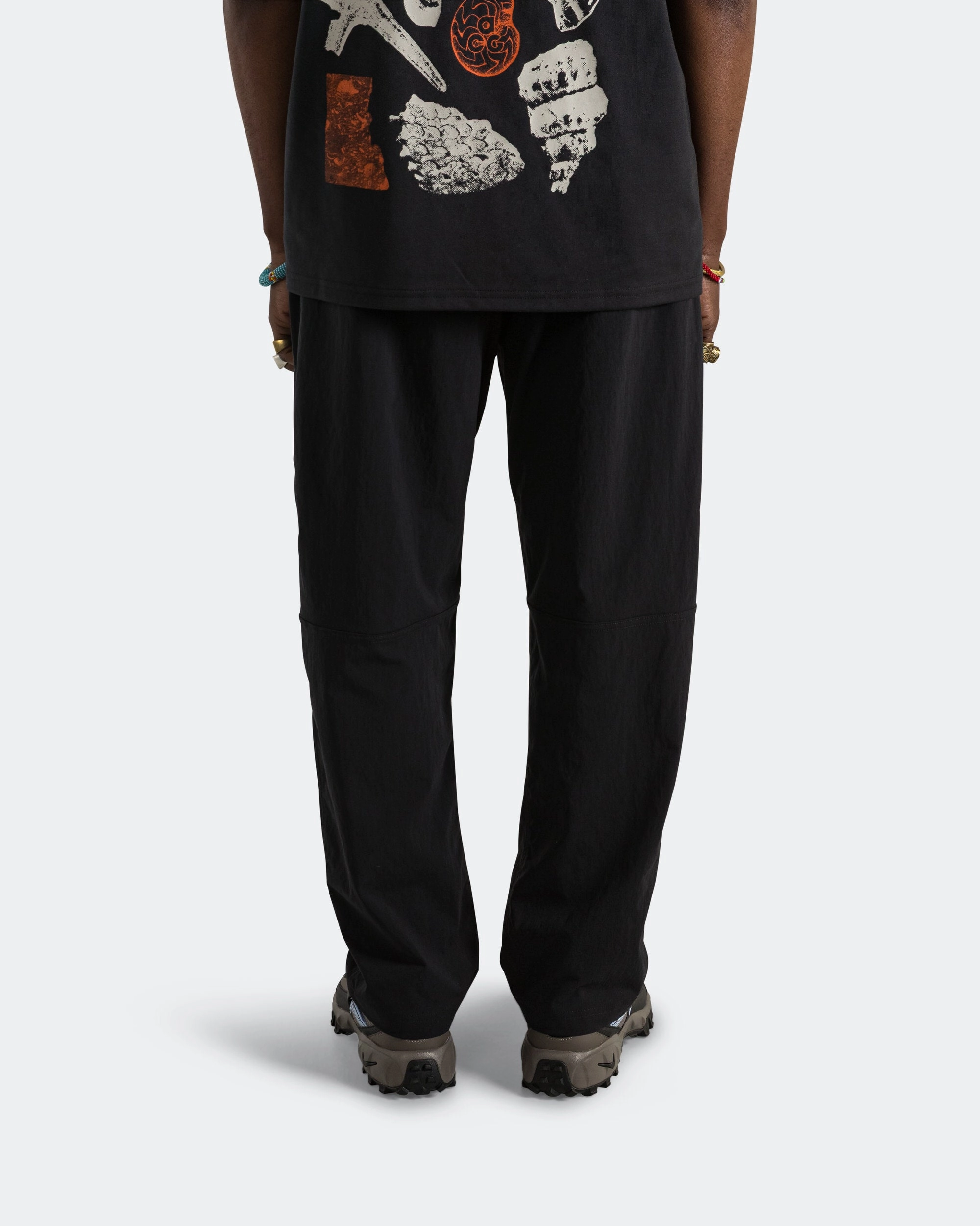 UV Hiking Pants - Black/Anthracite-Summit White ReinforcedKnees ripstop fabric