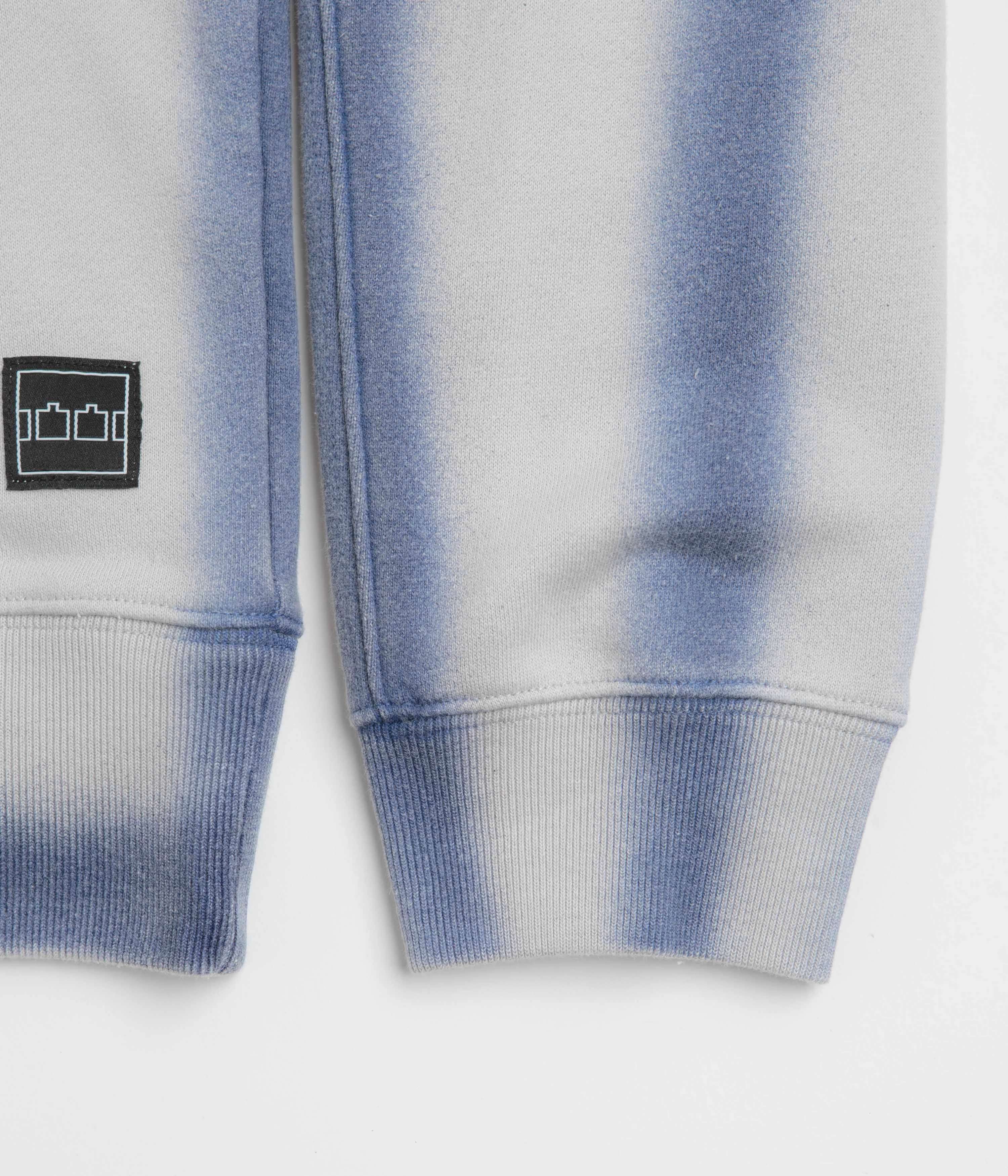The Trilogy Tapes Overdyed Crewneck Sweatshirt - Grey / Blue Fresh Chic Daily Sporty