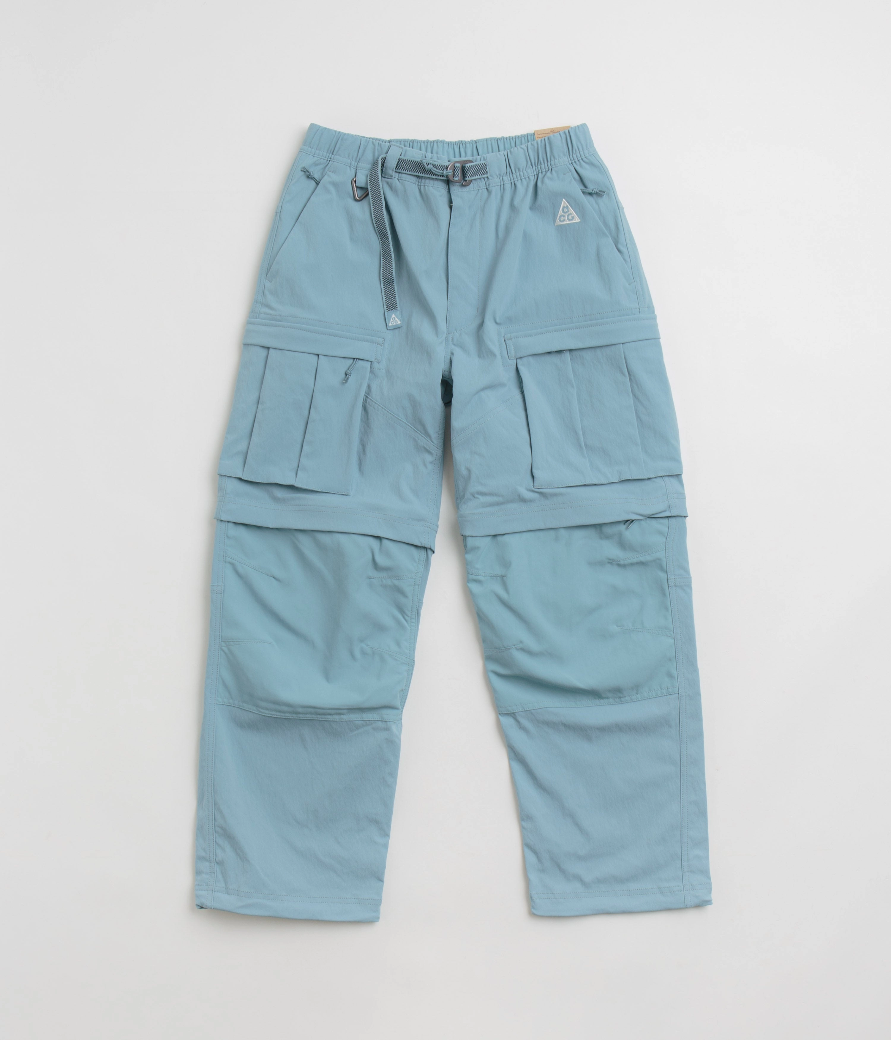 Snag Proof Fabric Nike ACG Smith Summit Cargo Pants - Denim Turquoise / Armory Navy / Summit White