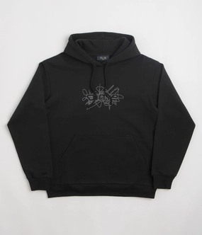 Dime Glyph Hoodie - Black Fitness wear