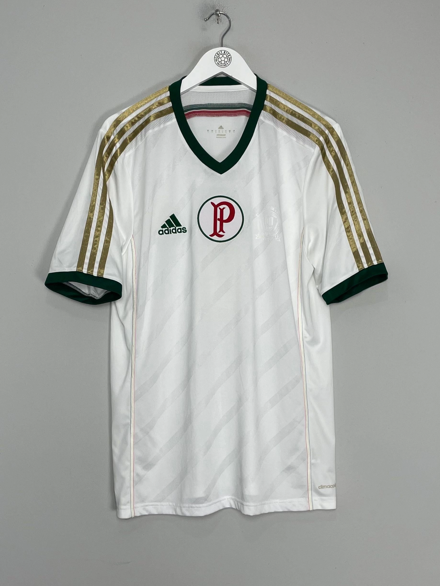 Easy Fit Anti Microbial Finish 2013/14 PALMEIRAS DIEGO #6 *CENTENARY* AWAY SHIRT (L) ADIDAS