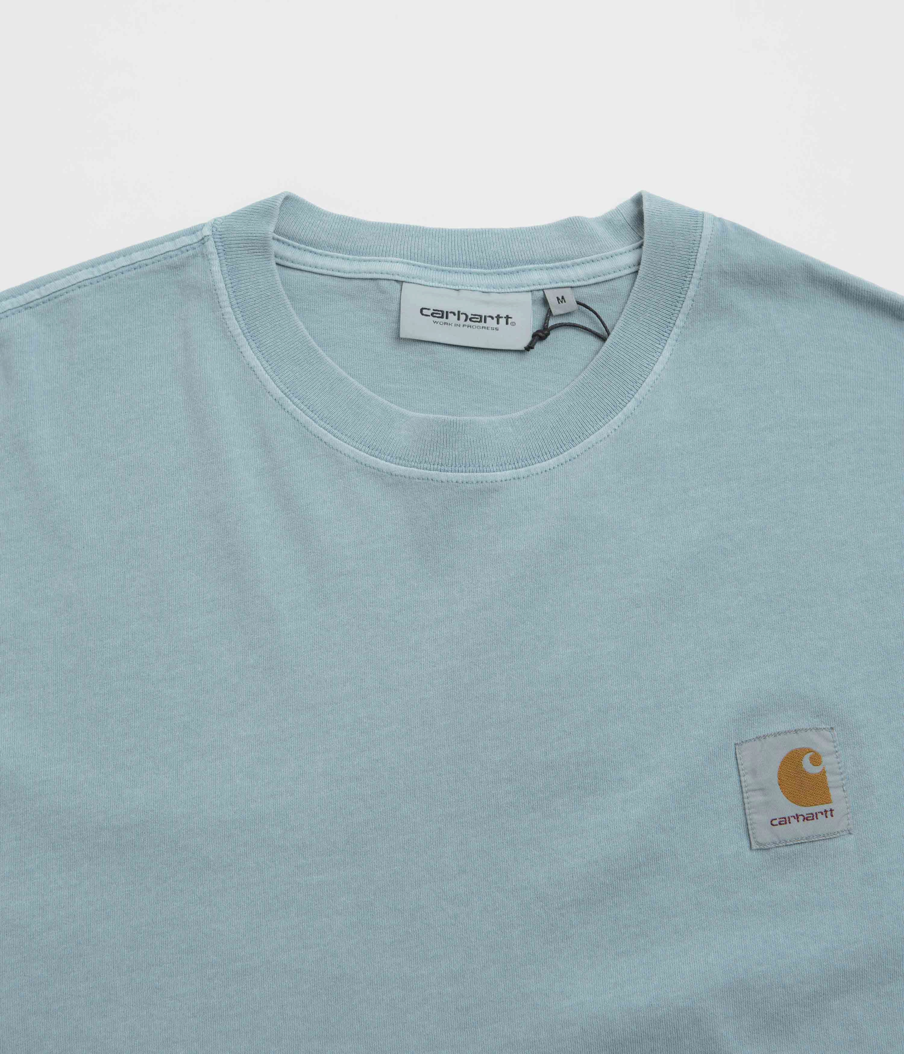 Carhartt Nelson T-Shirt - Clay Blue Odor-resistant Functional Side Gussets