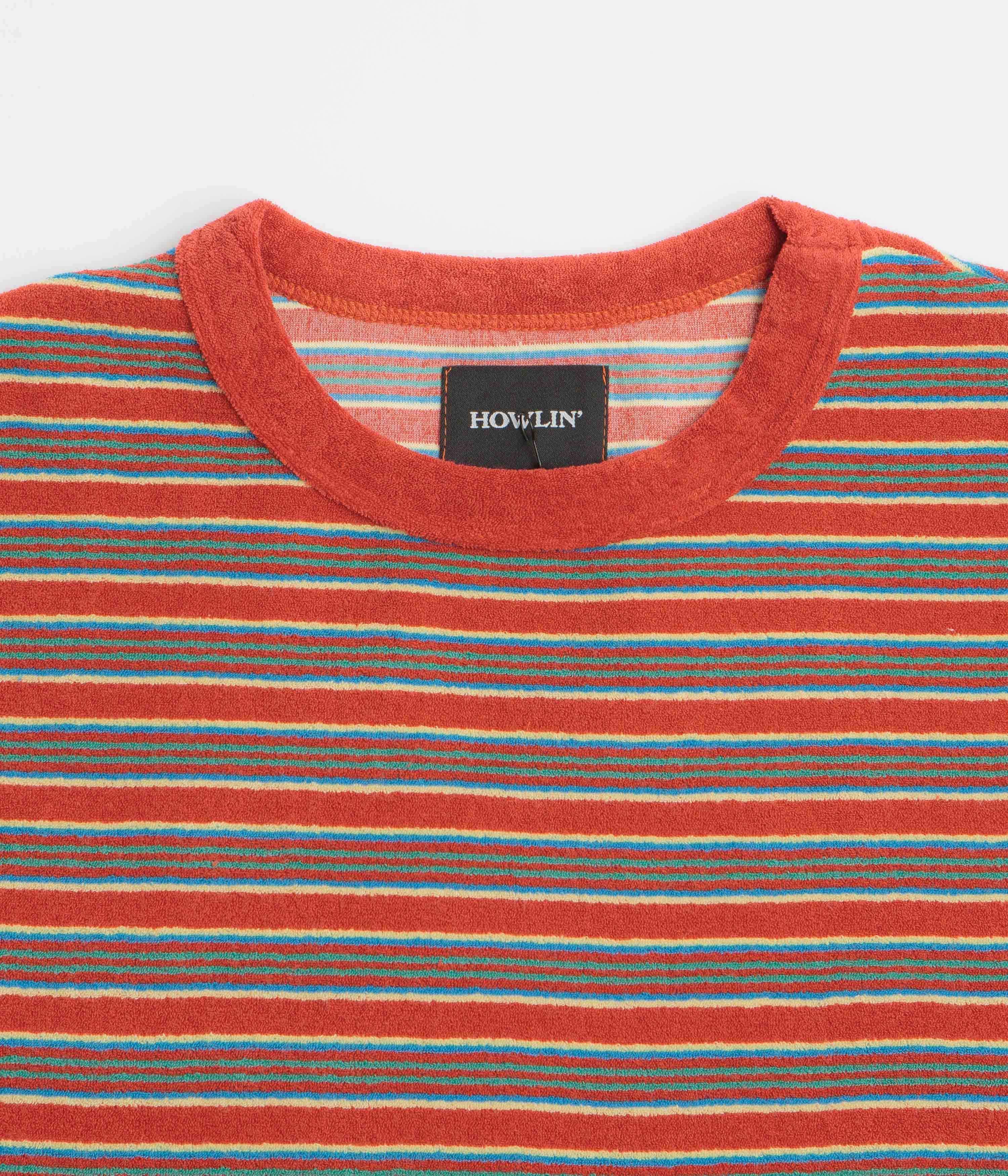 Everyday Comfort Style Cozy Vibe Howlin' Boxy Freedom T-Shirt - Red Fantasy