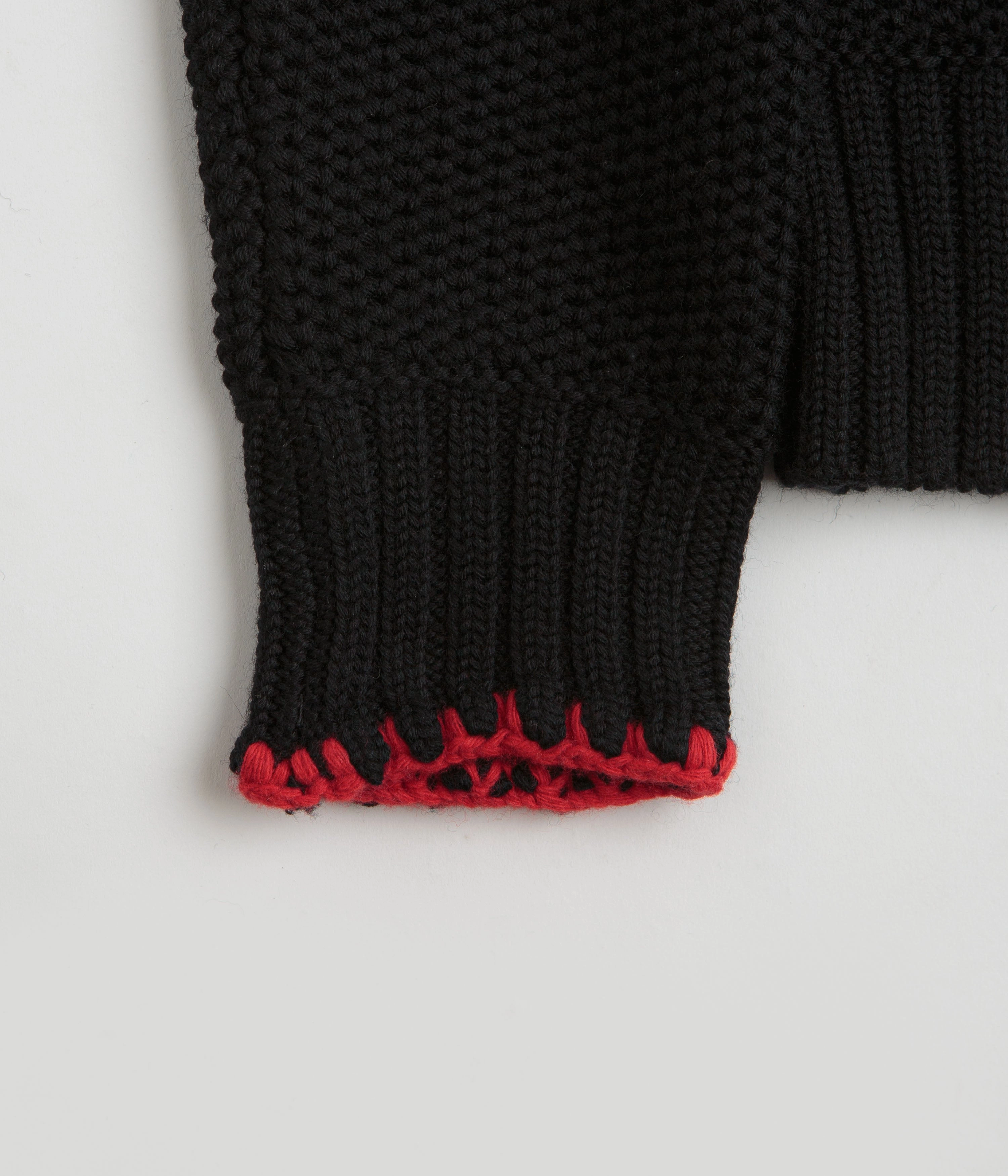 Fashion Hoodie YMC Yips Knit Crewneck Sweatshirt - Black