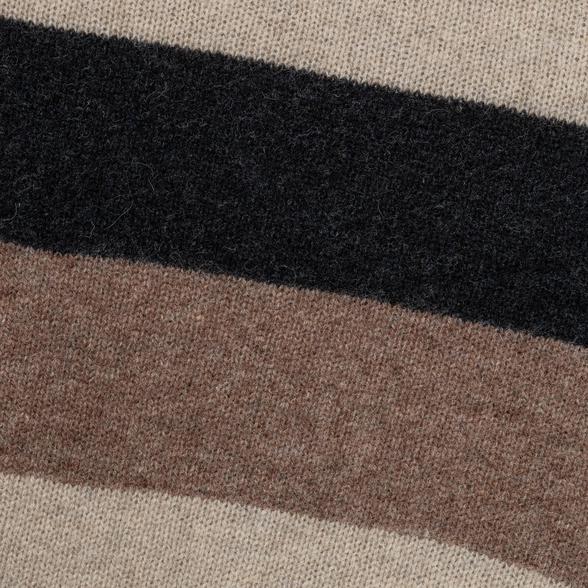 Non Chlorine Bleach Safe Crew Stripe Shaggy - Light Brown