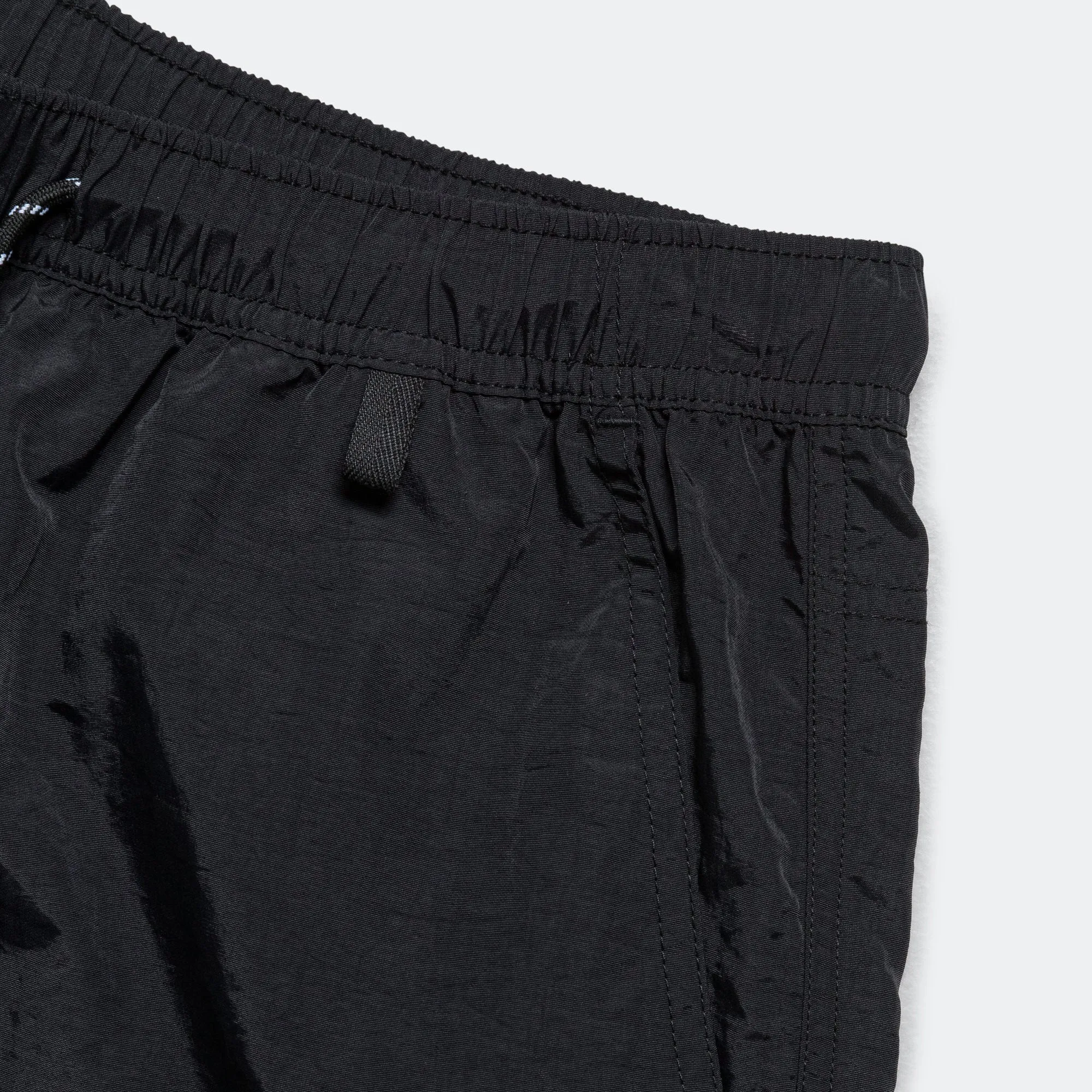 Crinkle Nylon Bianco Short - Navy Abrasion Resistant Material light texture